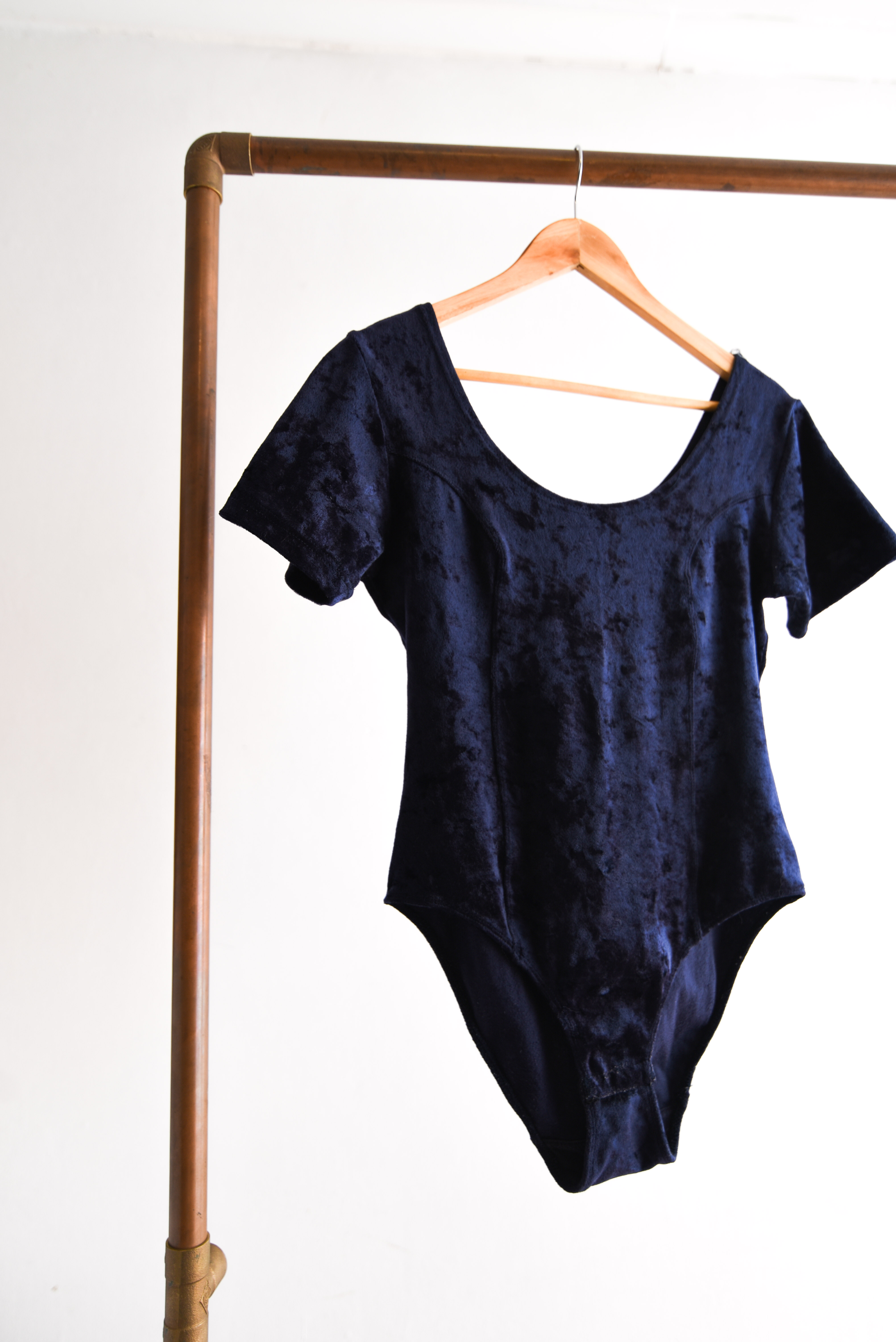 Body blue velvet 90s
