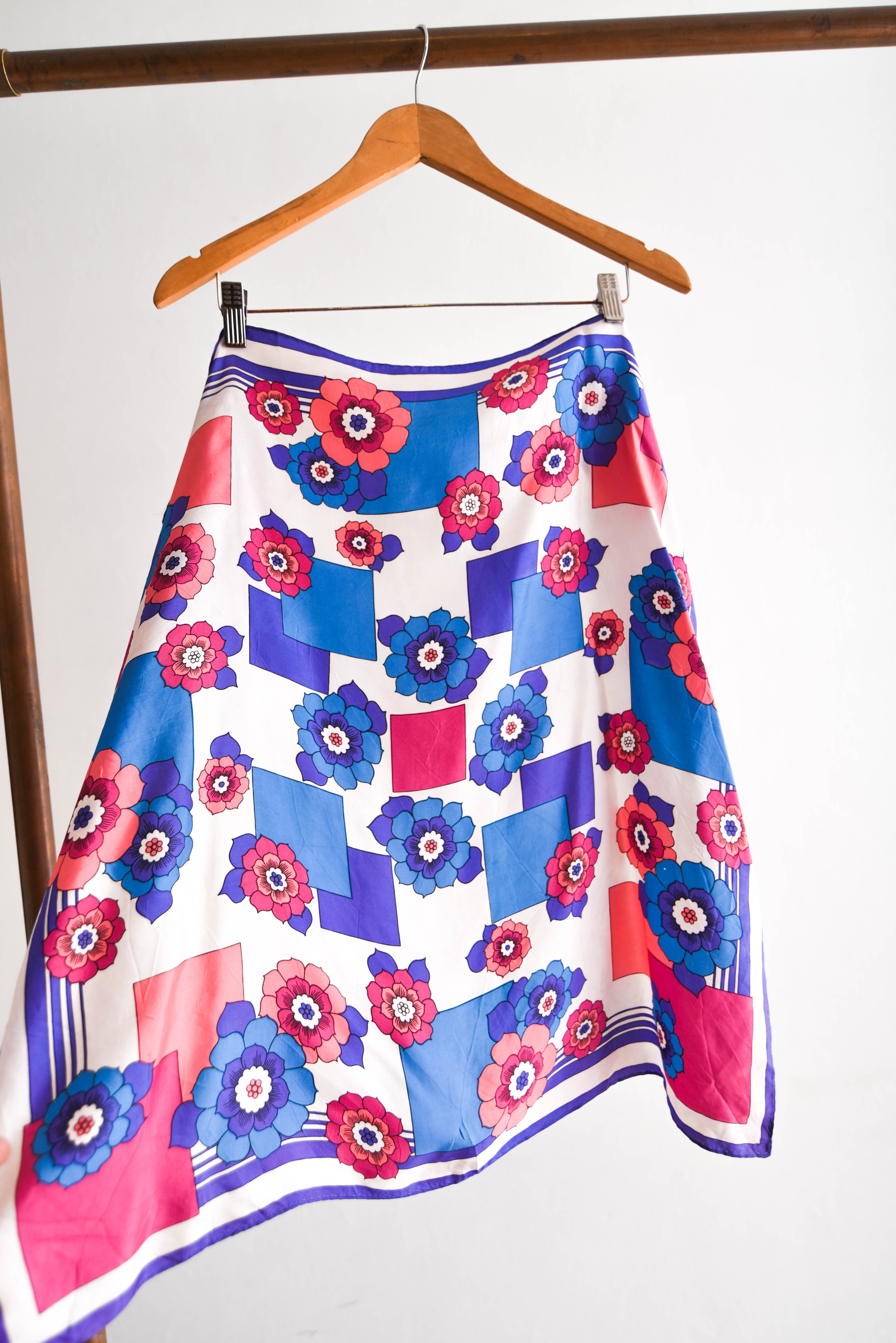 Pañuelo retro floral