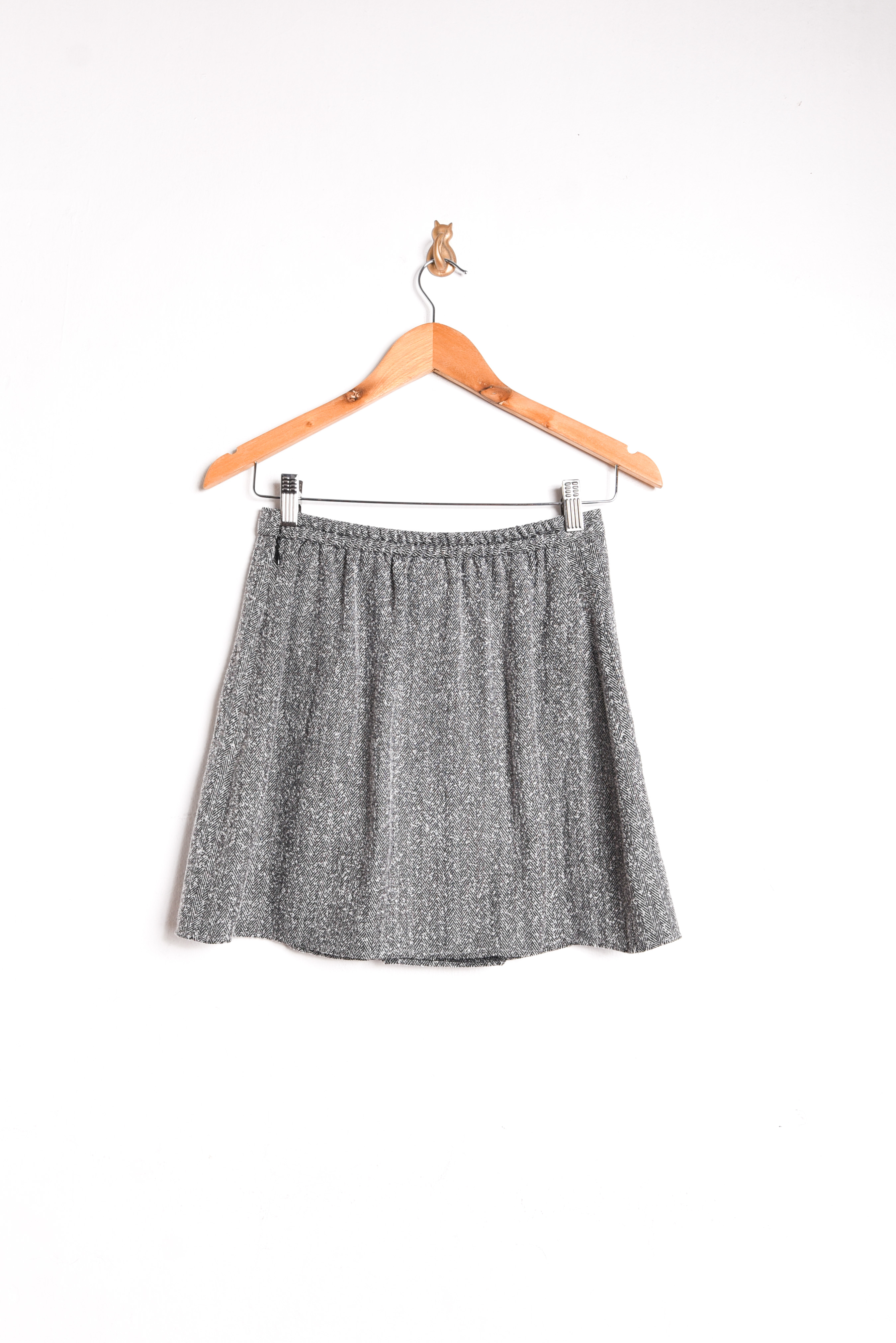 Conjunto gris jaspeado vintage