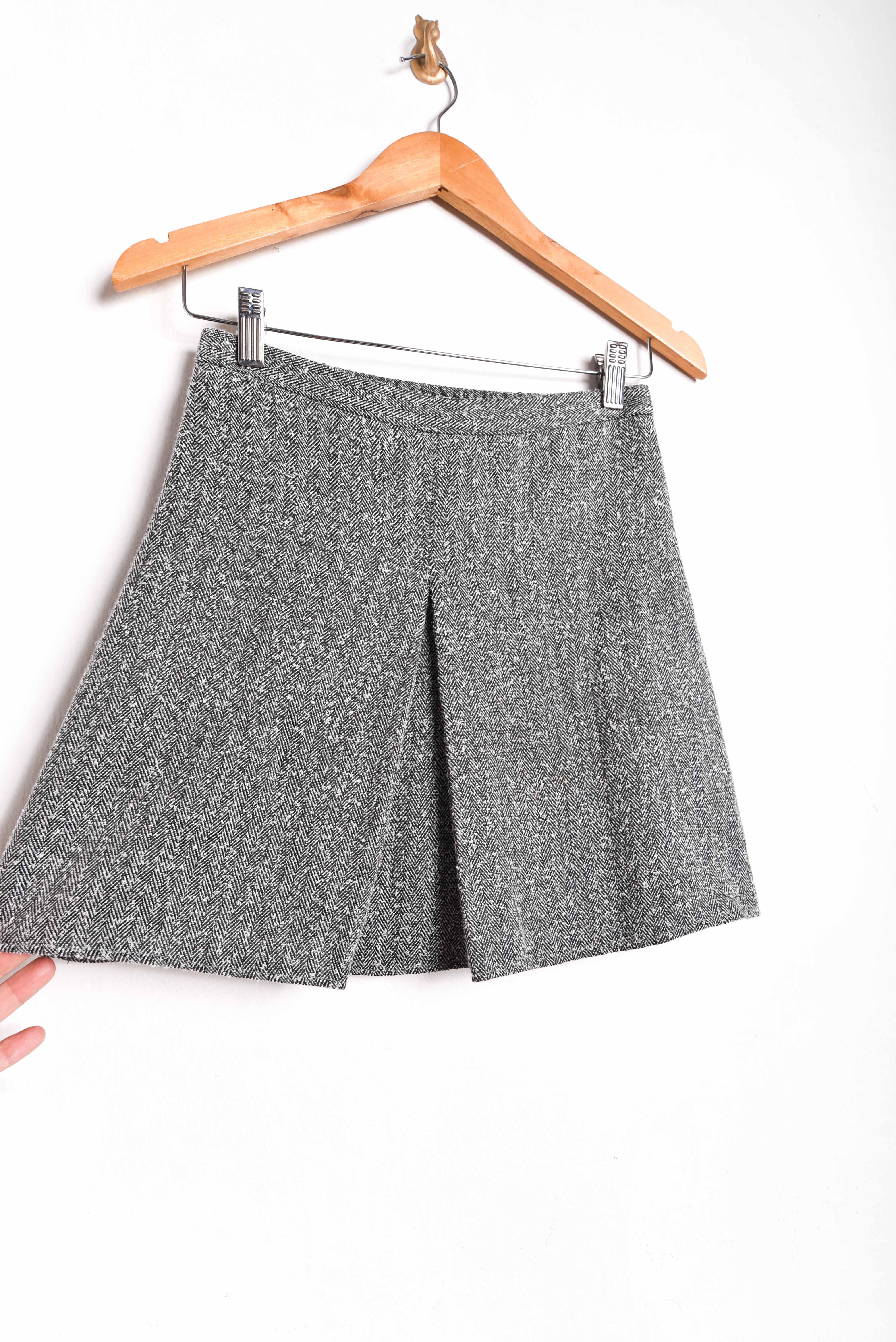 Conjunto gris jaspeado vintage