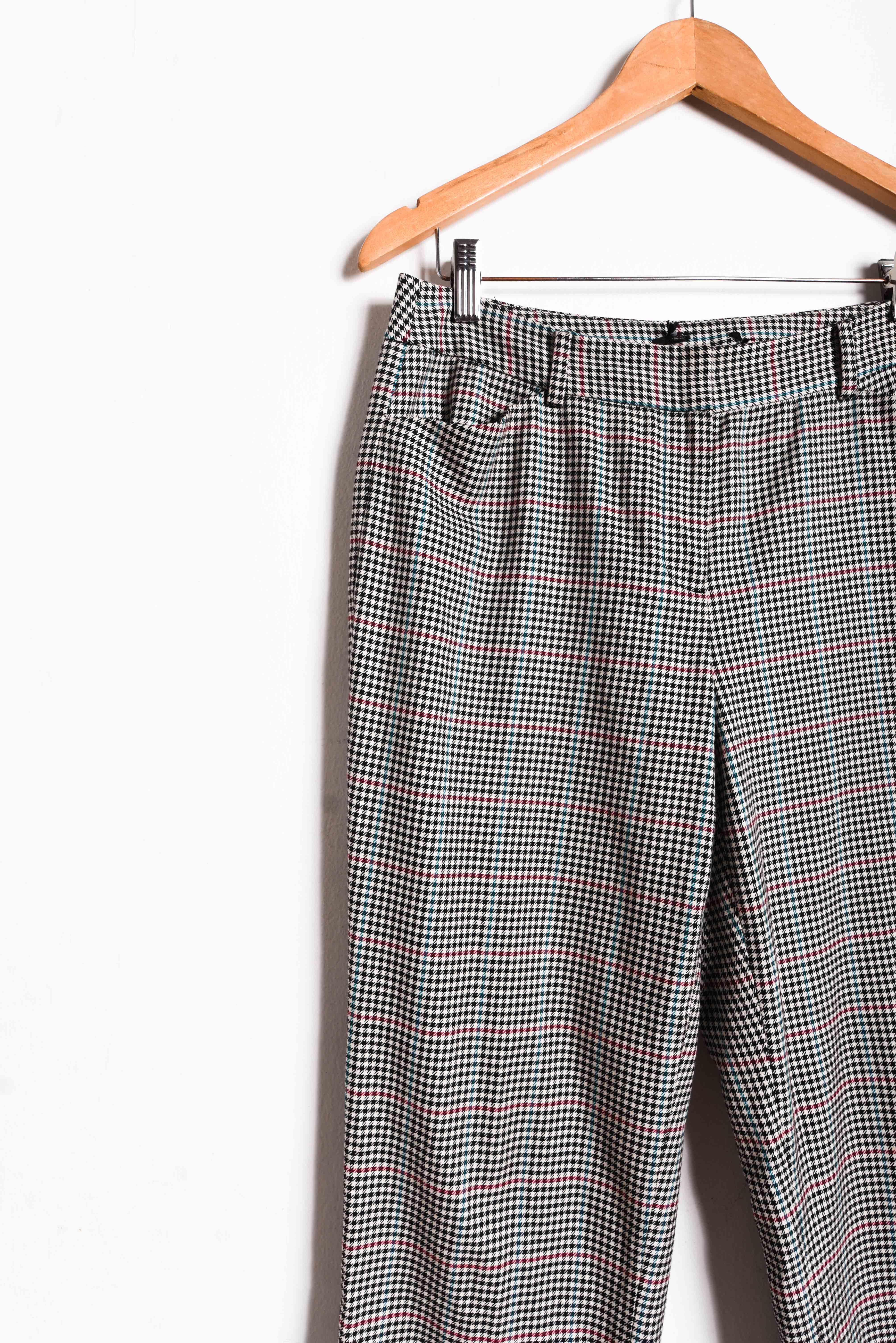 Pantalón formal gingham