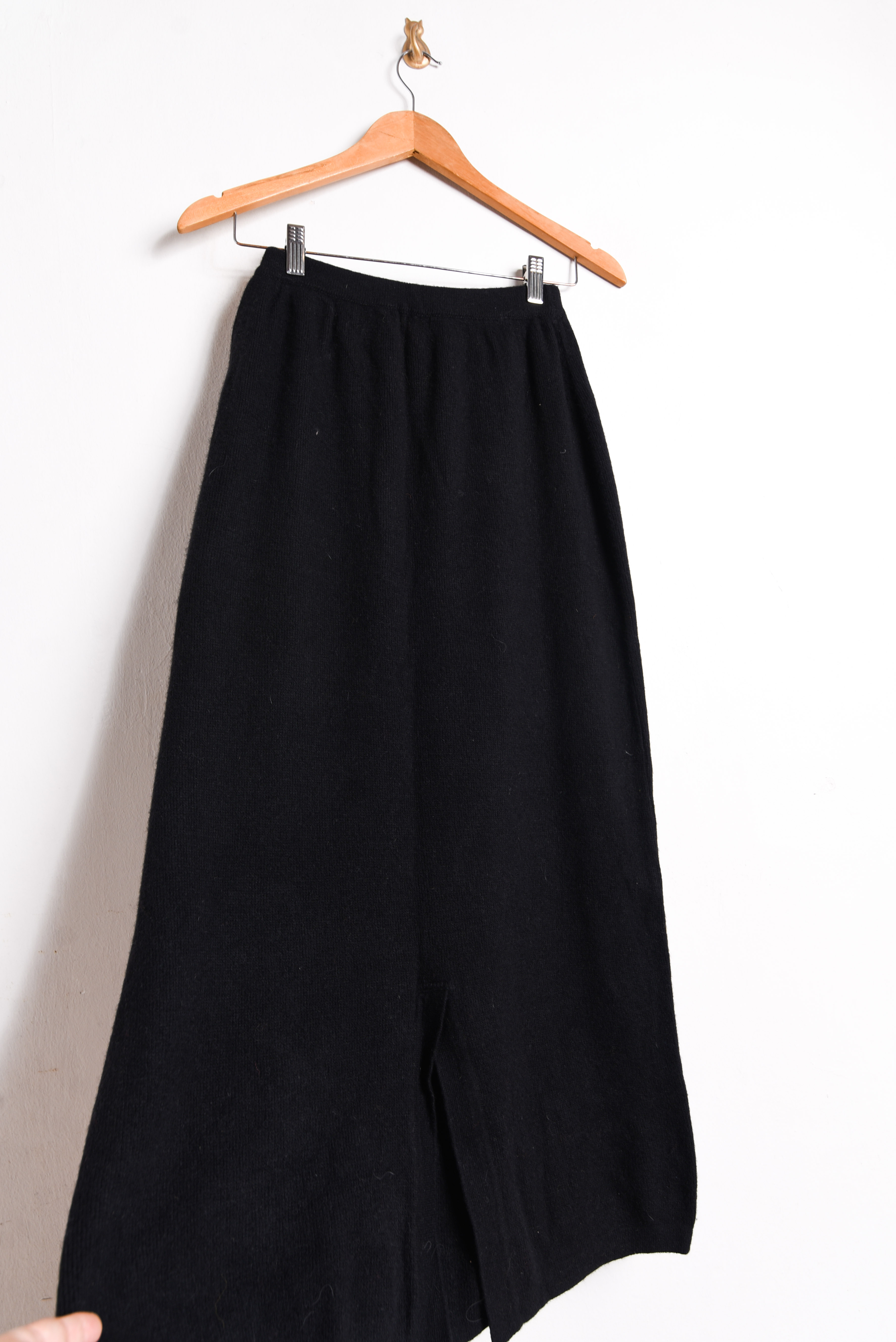 Maxi falda vintage lana made in Chile