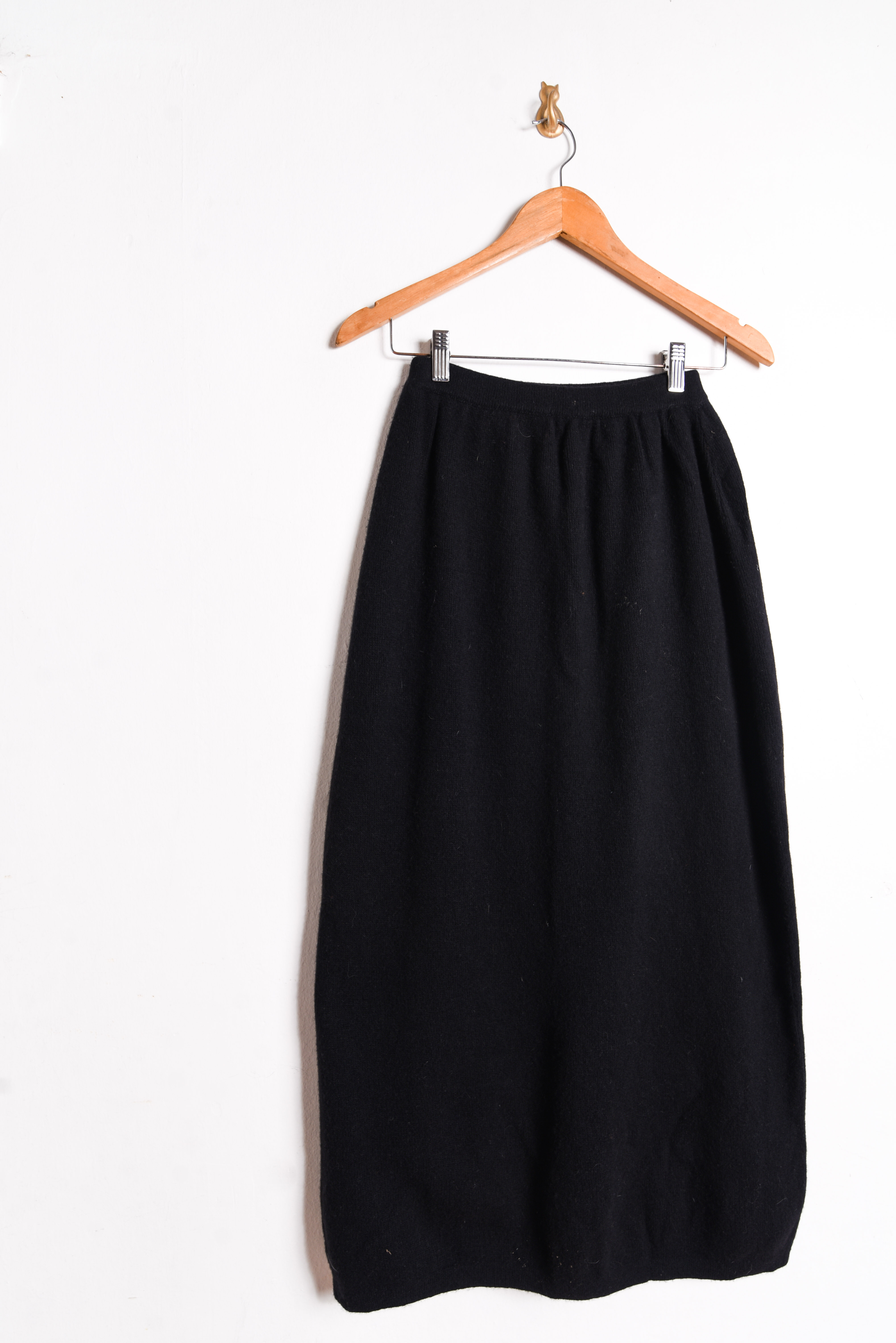 Maxi falda vintage lana made in Chile