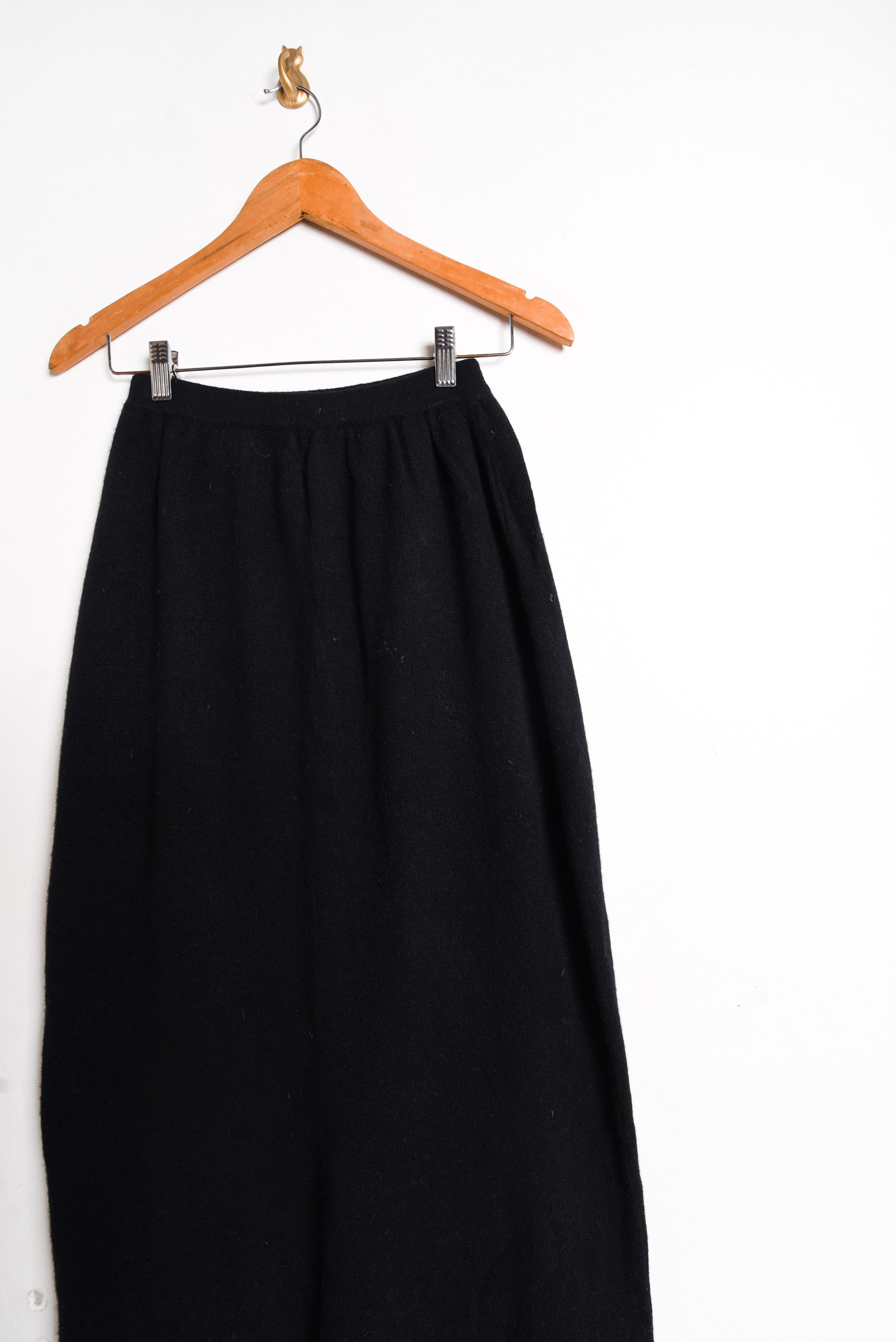 Maxi falda vintage lana made in Chile