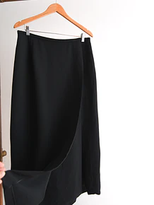 Maxi falda black formal