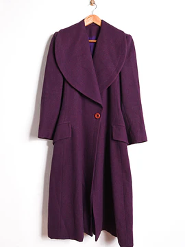 Abrigo lana vintage made in Chile