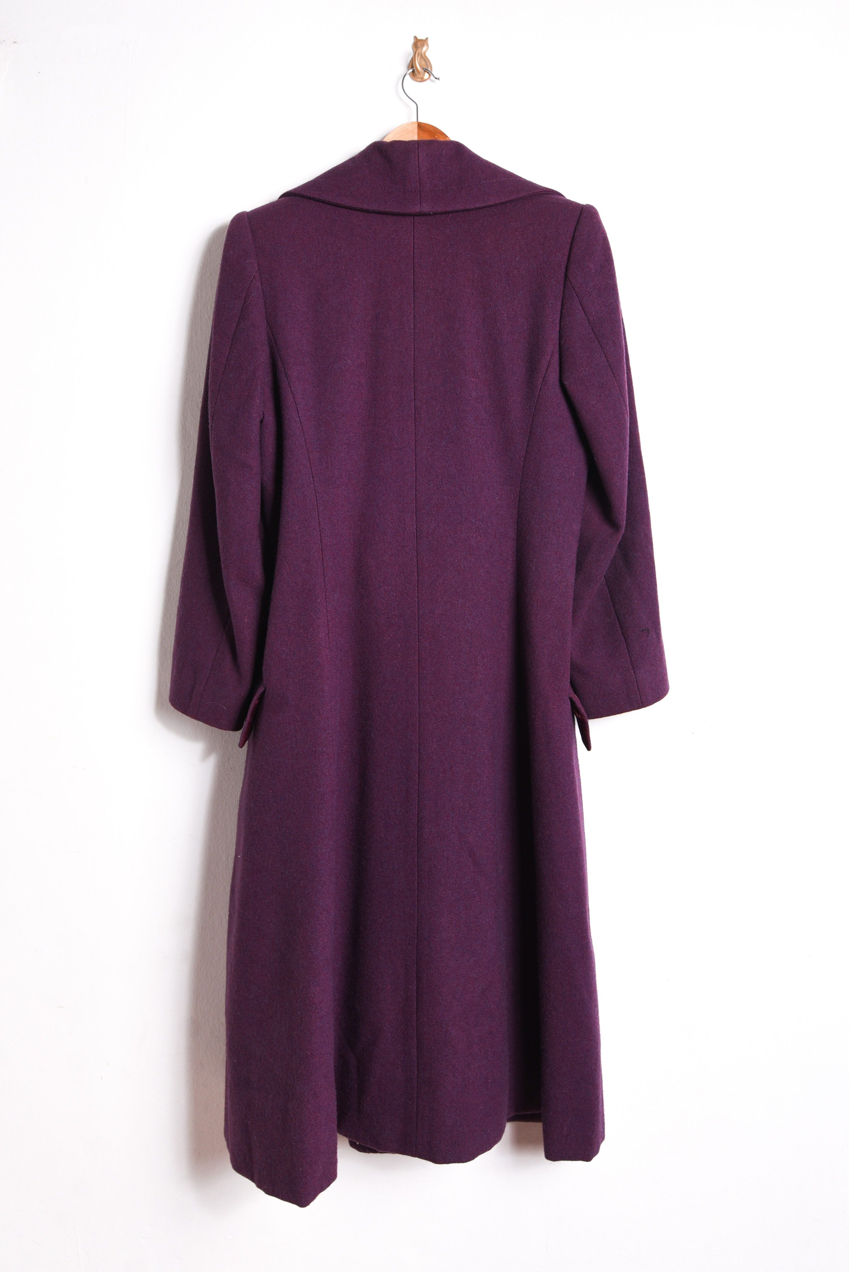 Abrigo lana vintage made in Chile