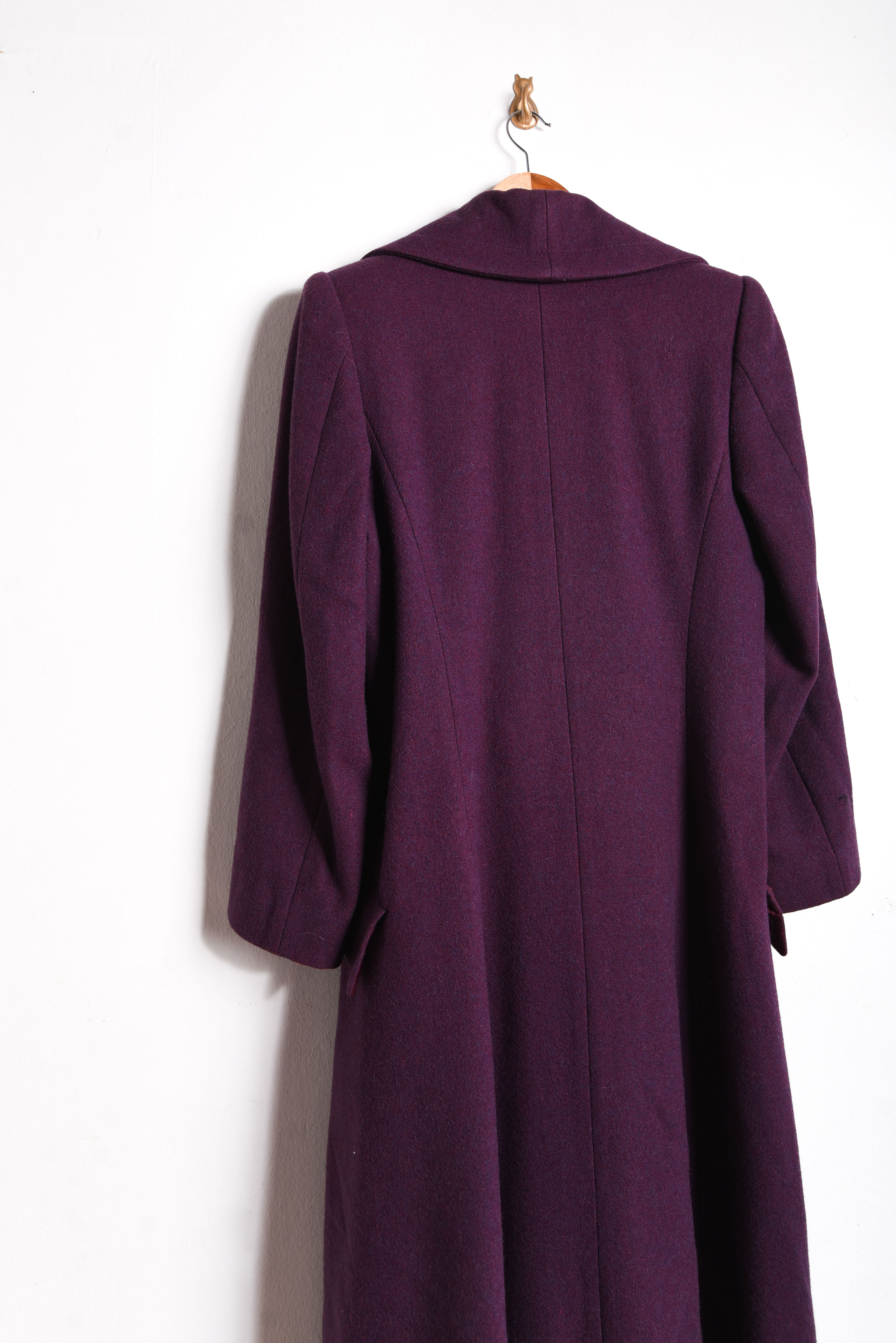 Abrigo lana vintage made in Chile