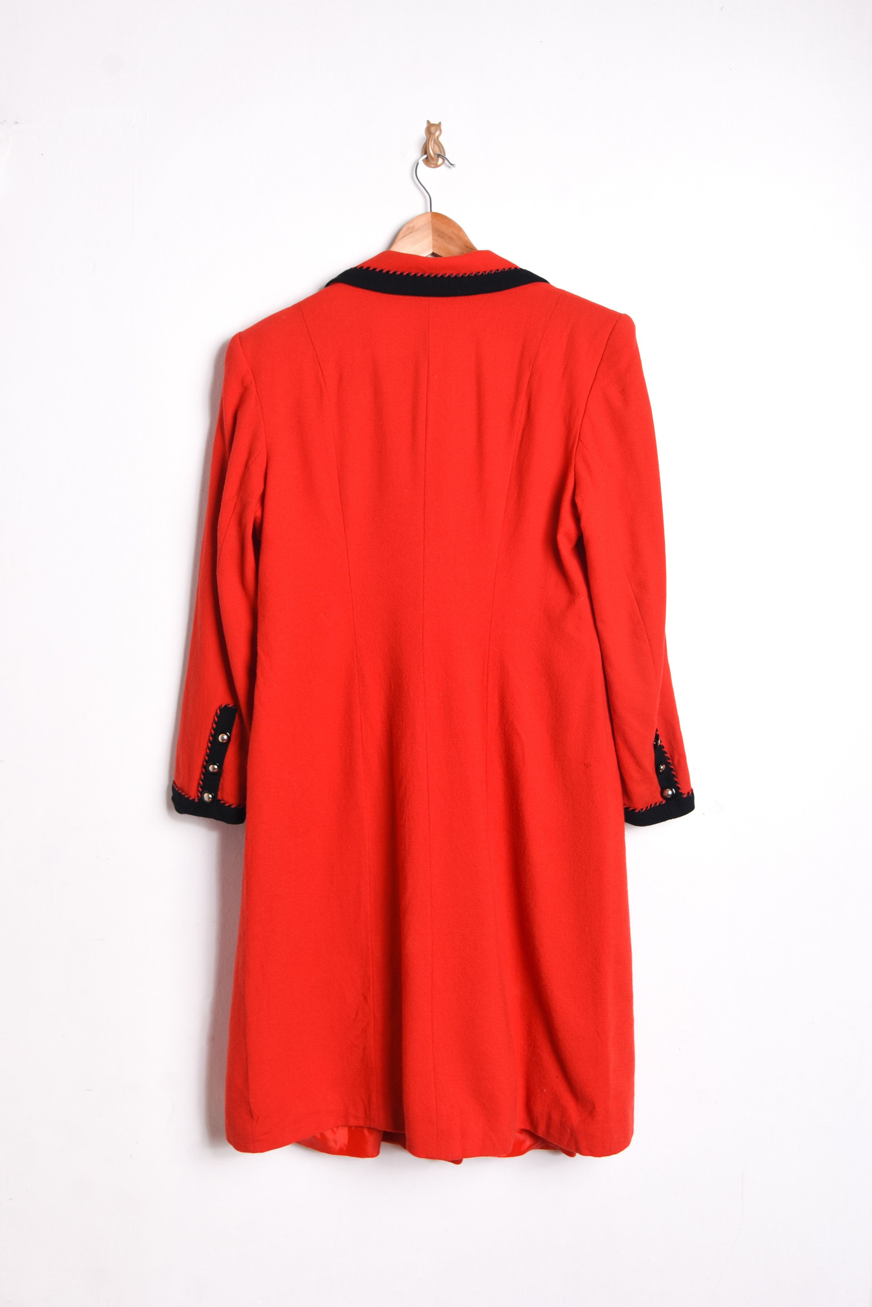 Abrigo rojo vintage Lilli Ann 80s