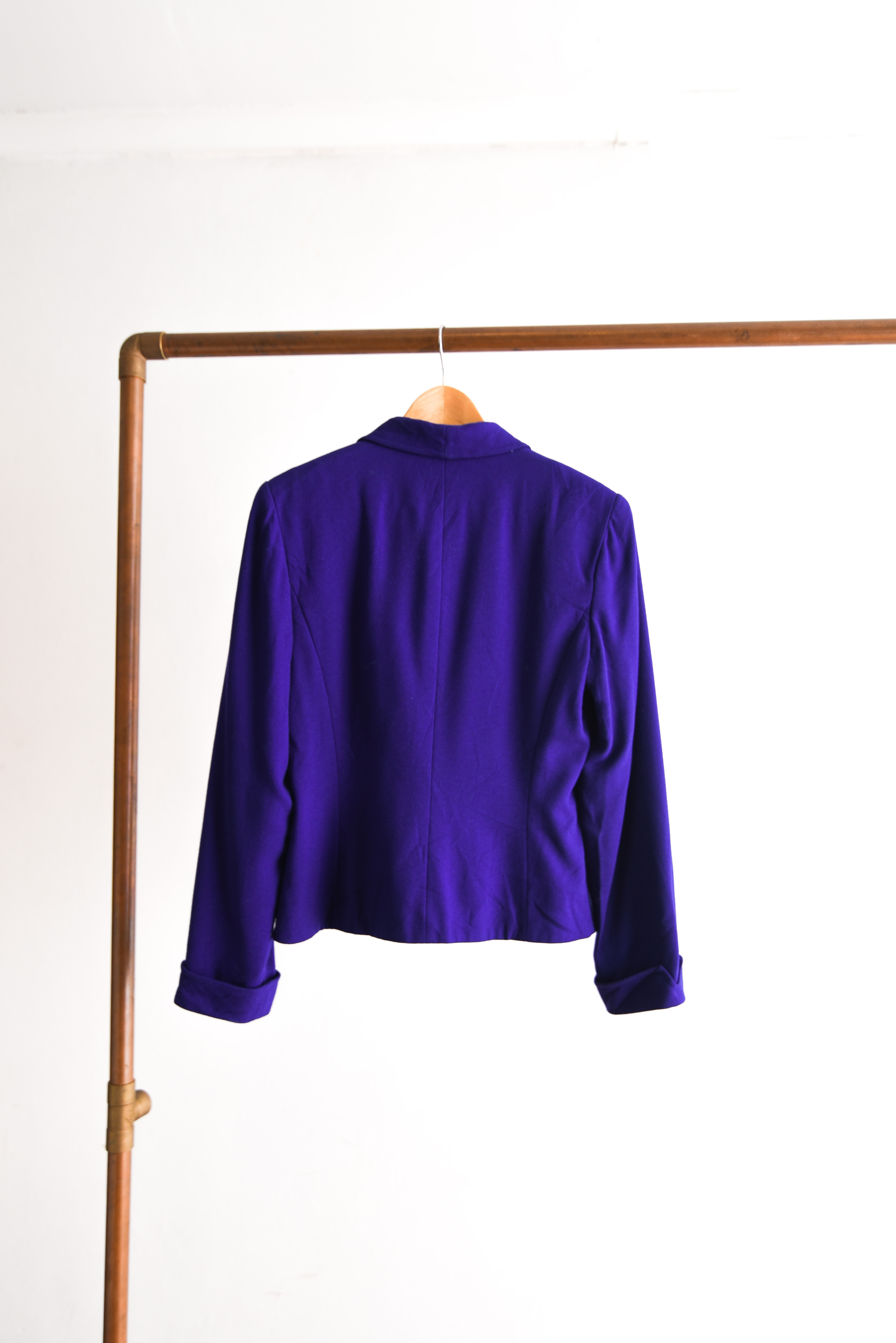 Chaqueta morada 90s