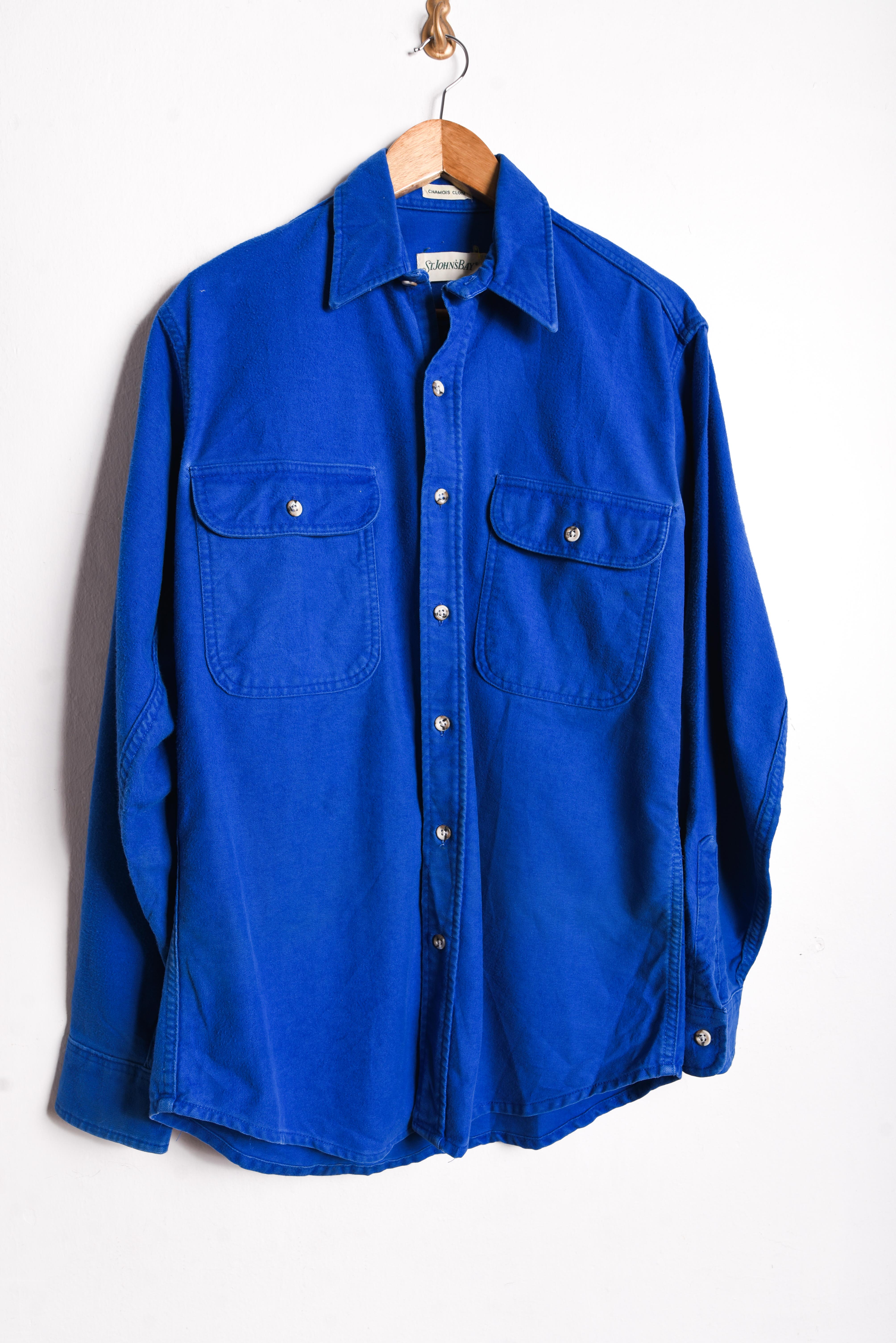 Camisa blue work wear vintage
