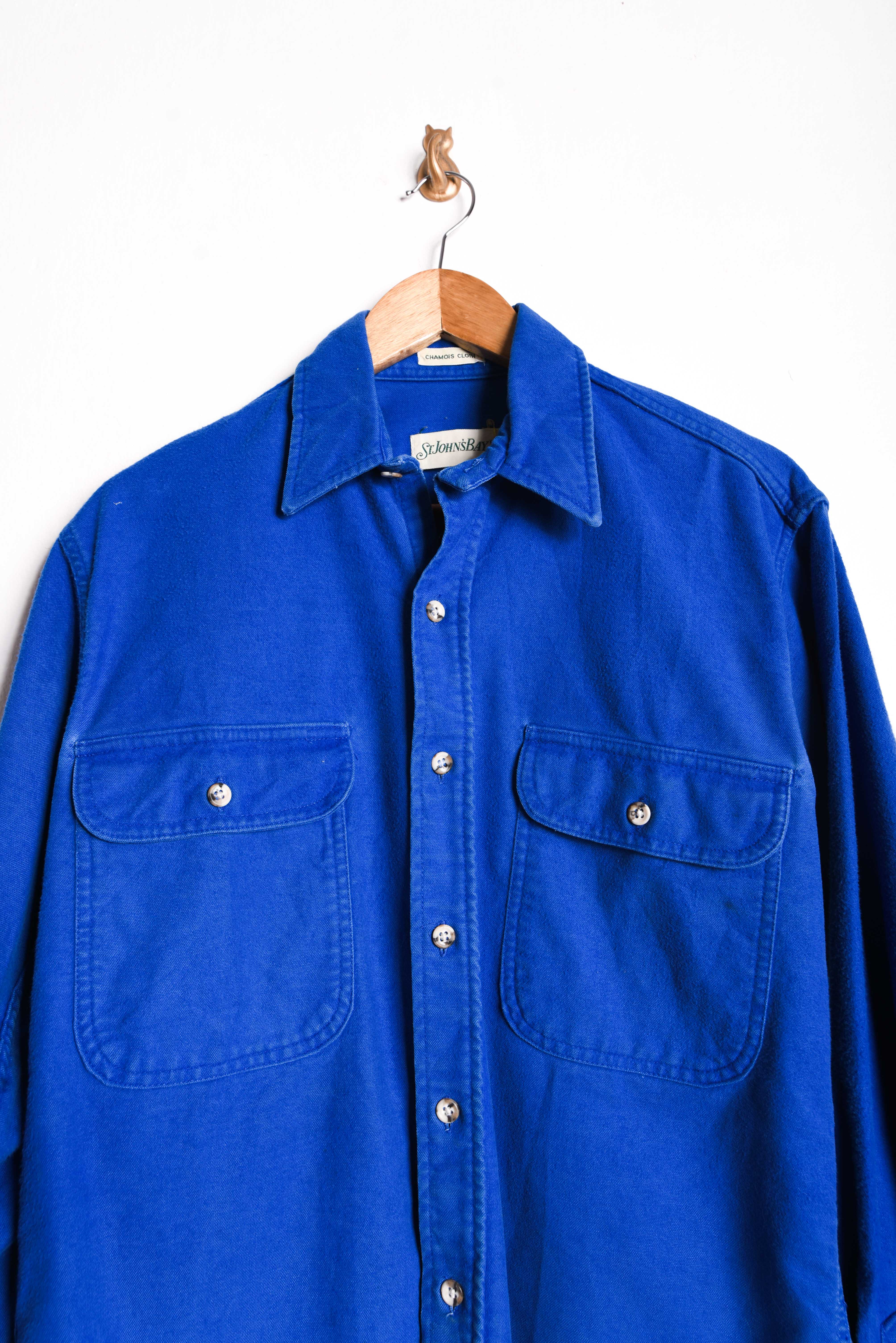 Camisa blue work wear vintage