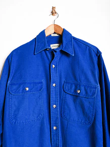 Camisa blue work wear vintage