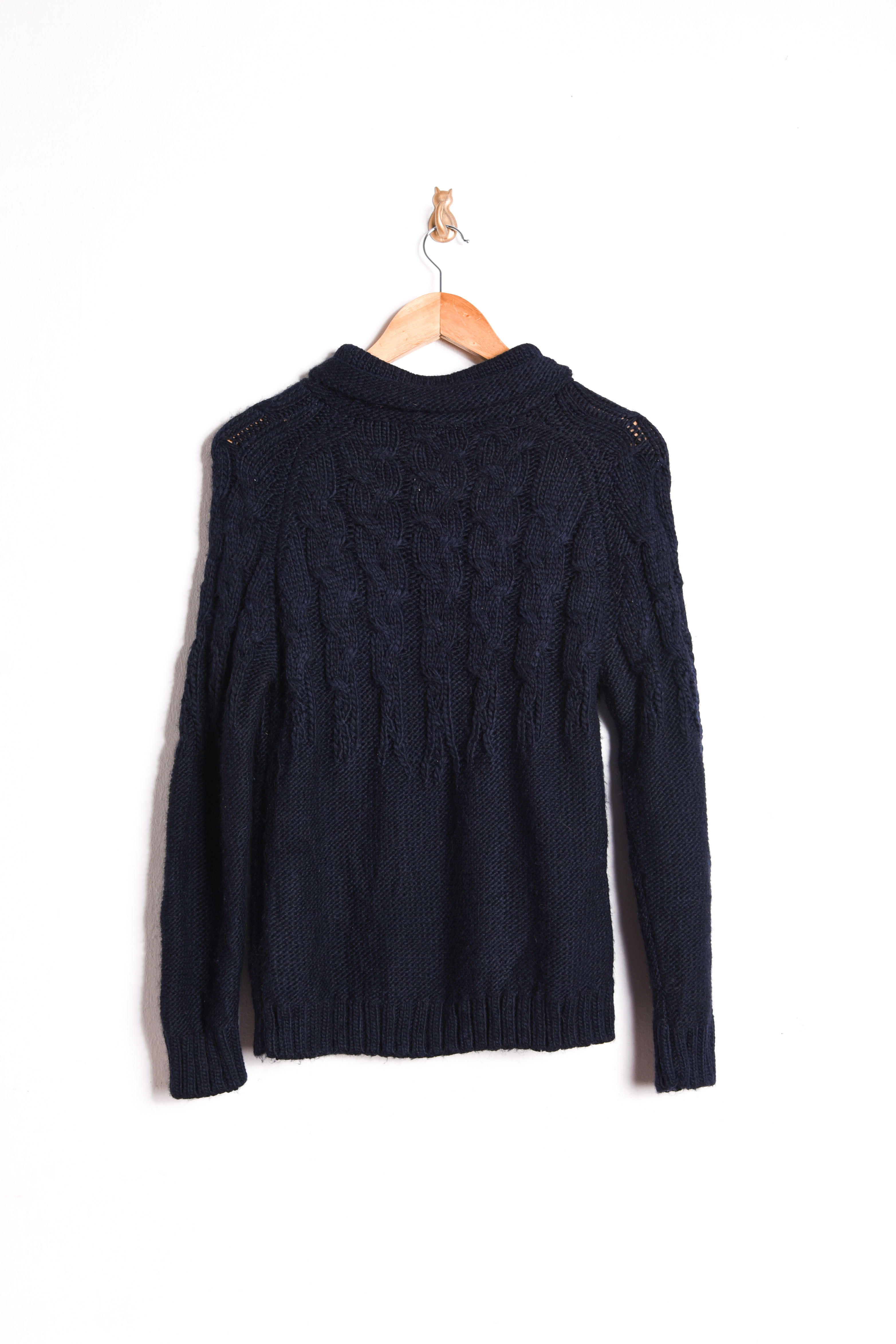 Chaleco navy trenzado