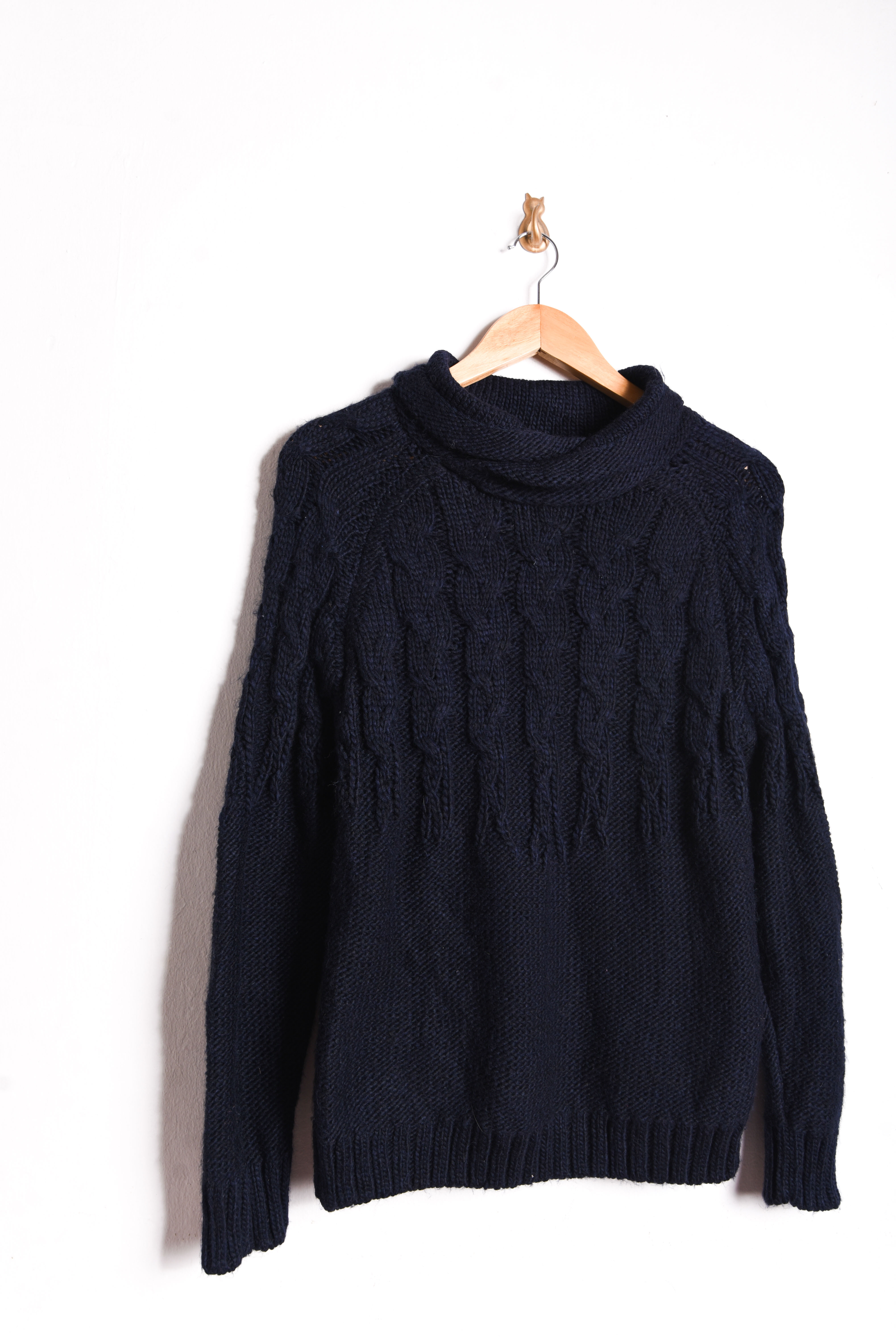 Chaleco navy trenzado