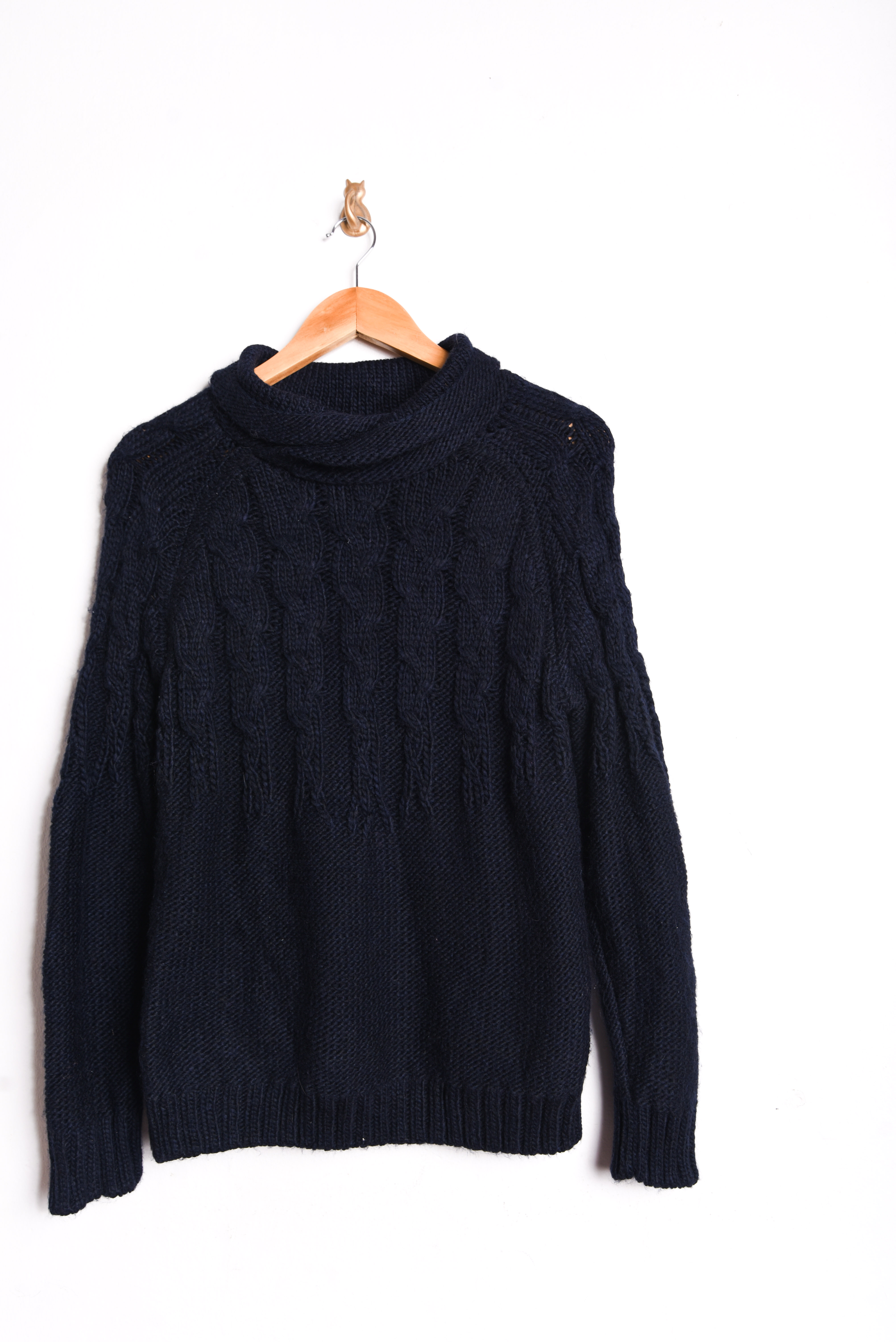 Chaleco navy trenzado