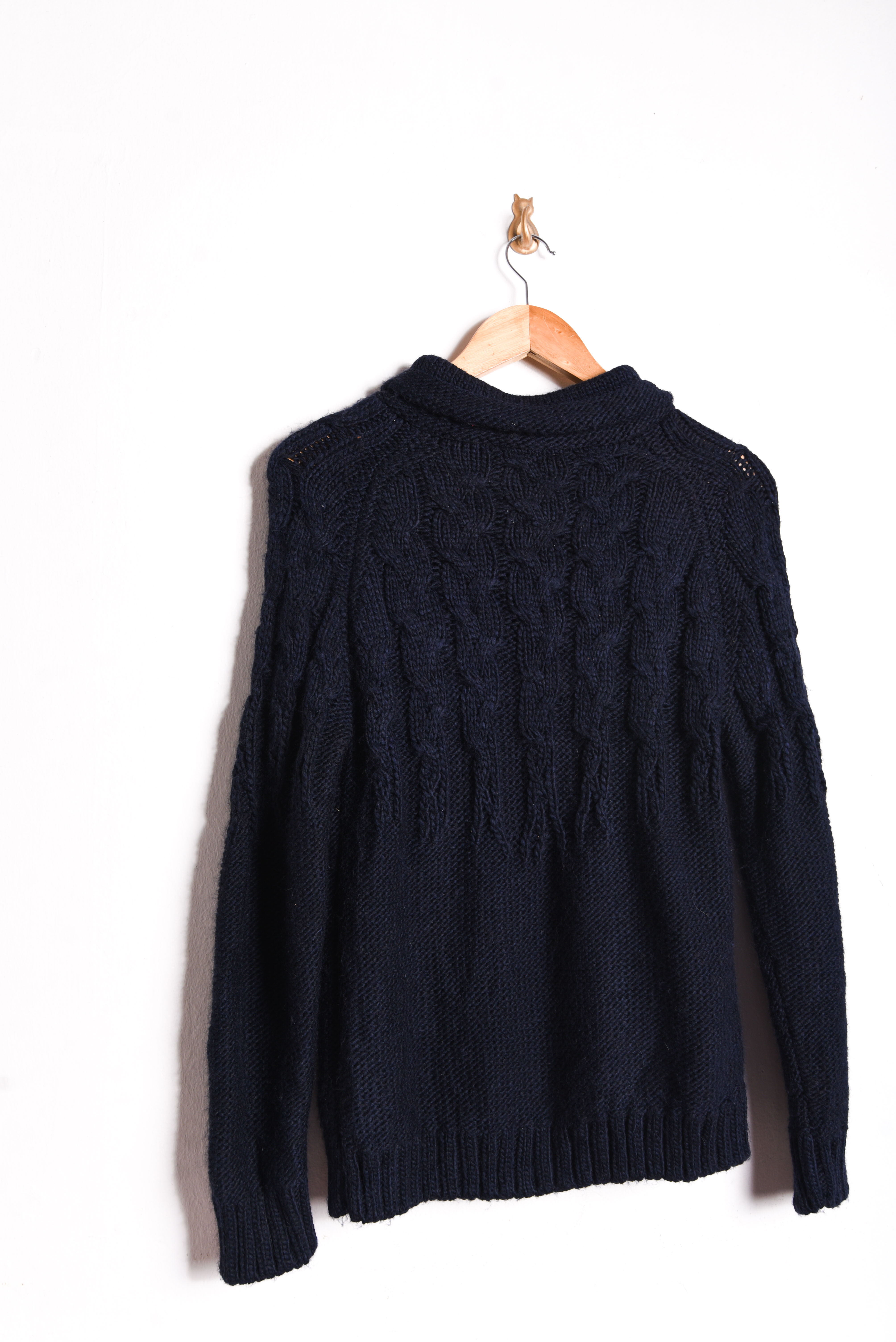 Chaleco navy trenzado