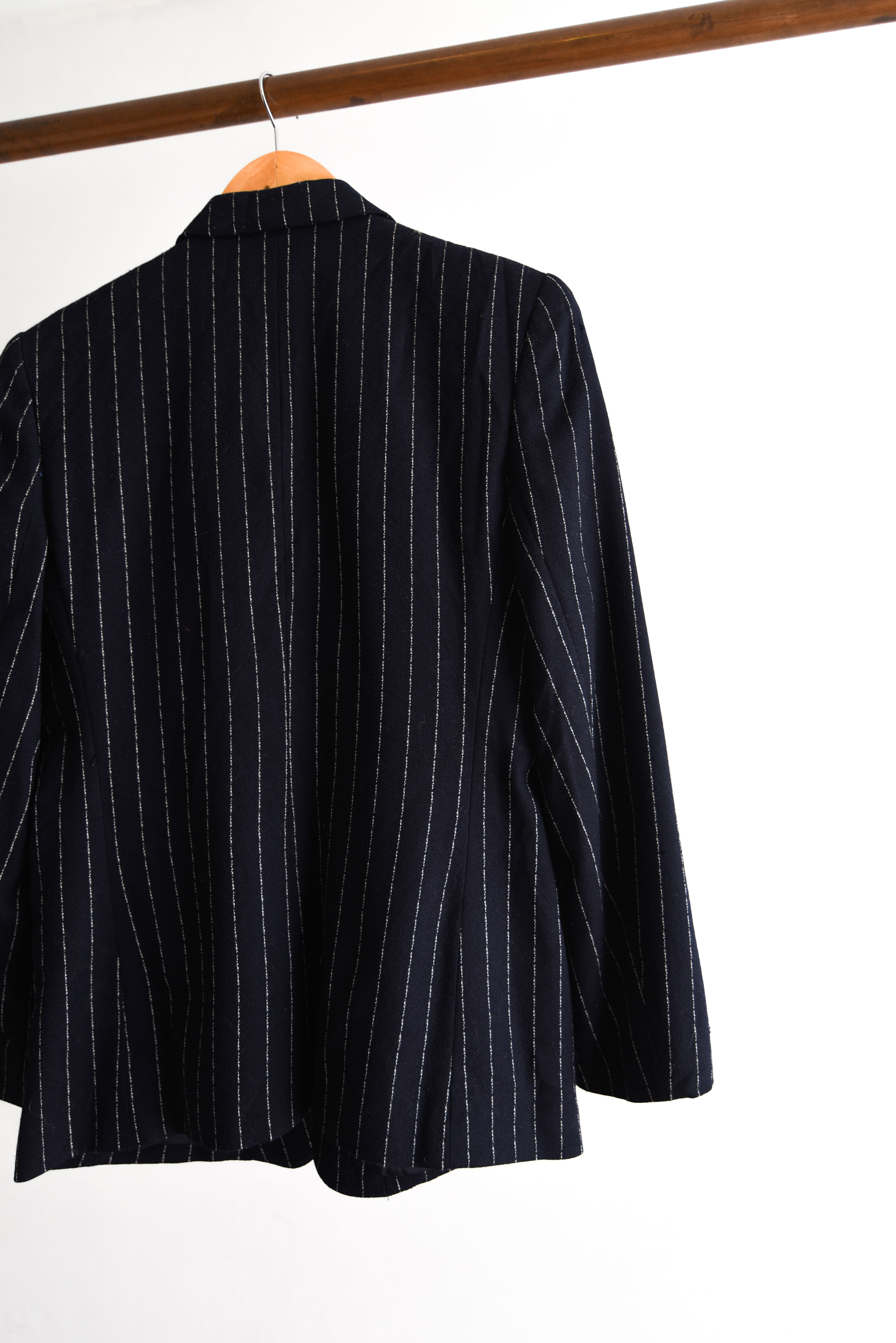 Blazer 90s navy pinstripe