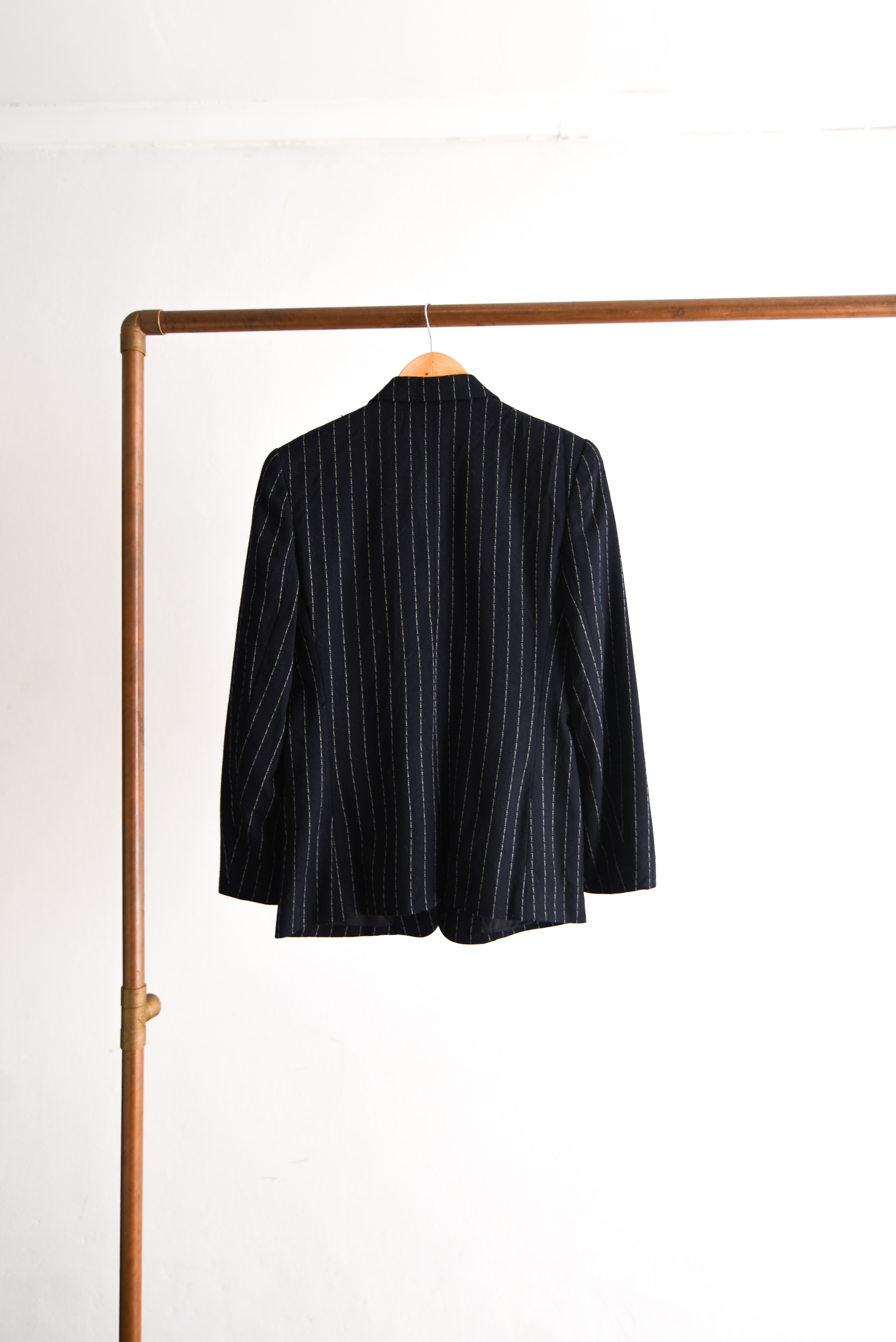 Blazer 90s navy pinstripe