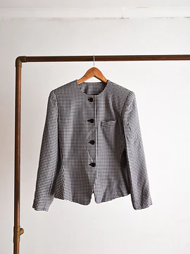 Chaqueta vintage pata de gallo