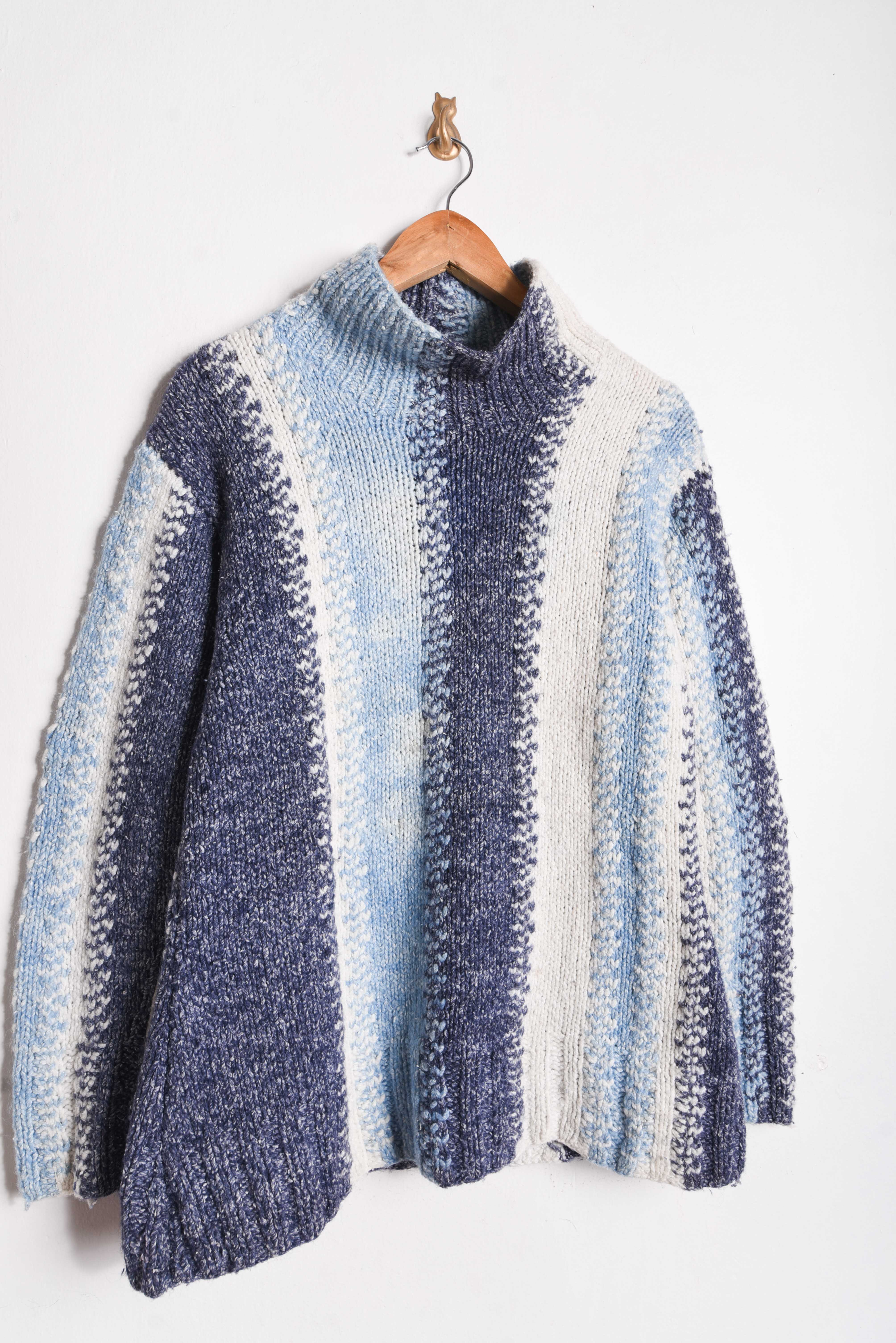 Chaleco bicolor vintage wool
