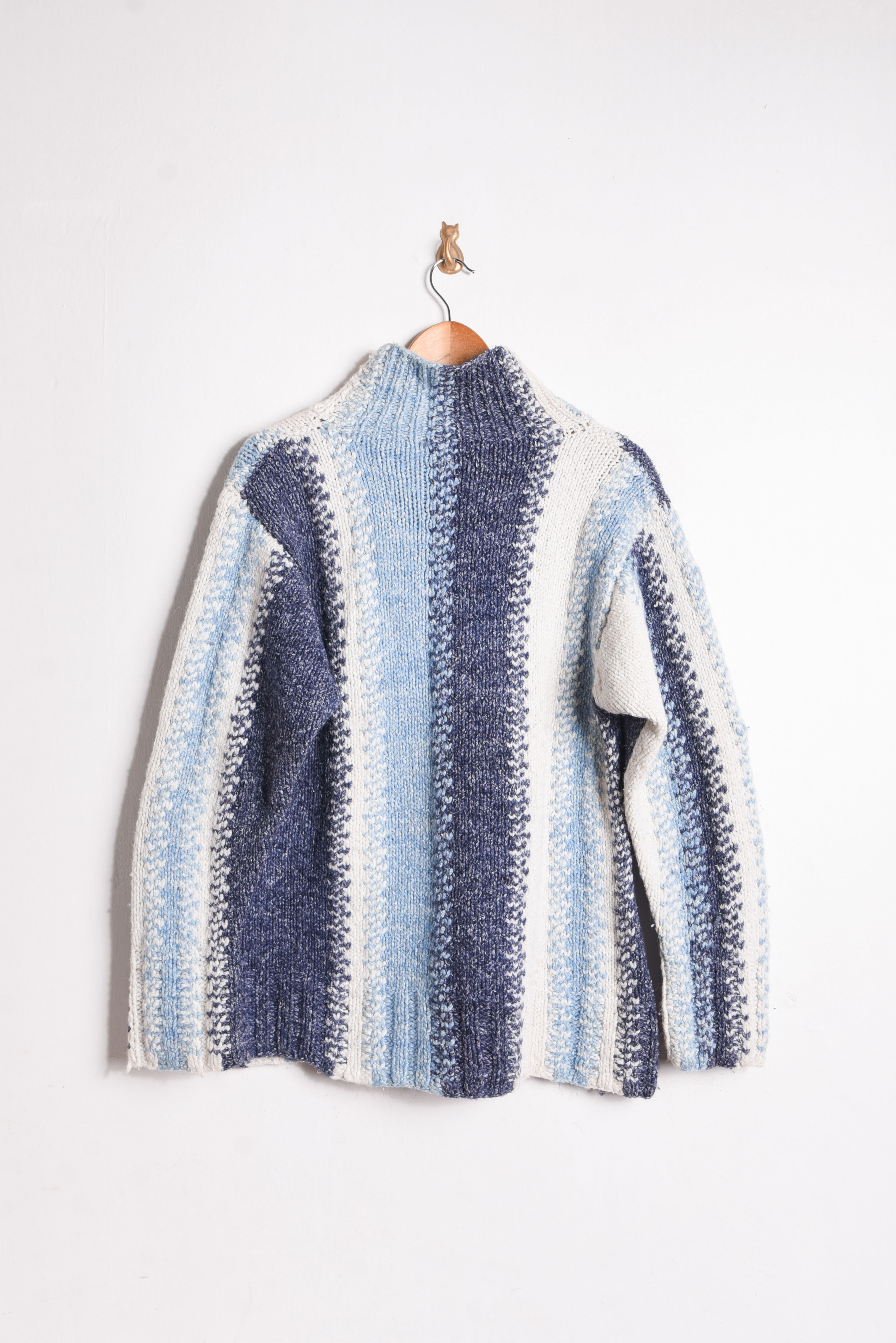 Chaleco bicolor vintage wool