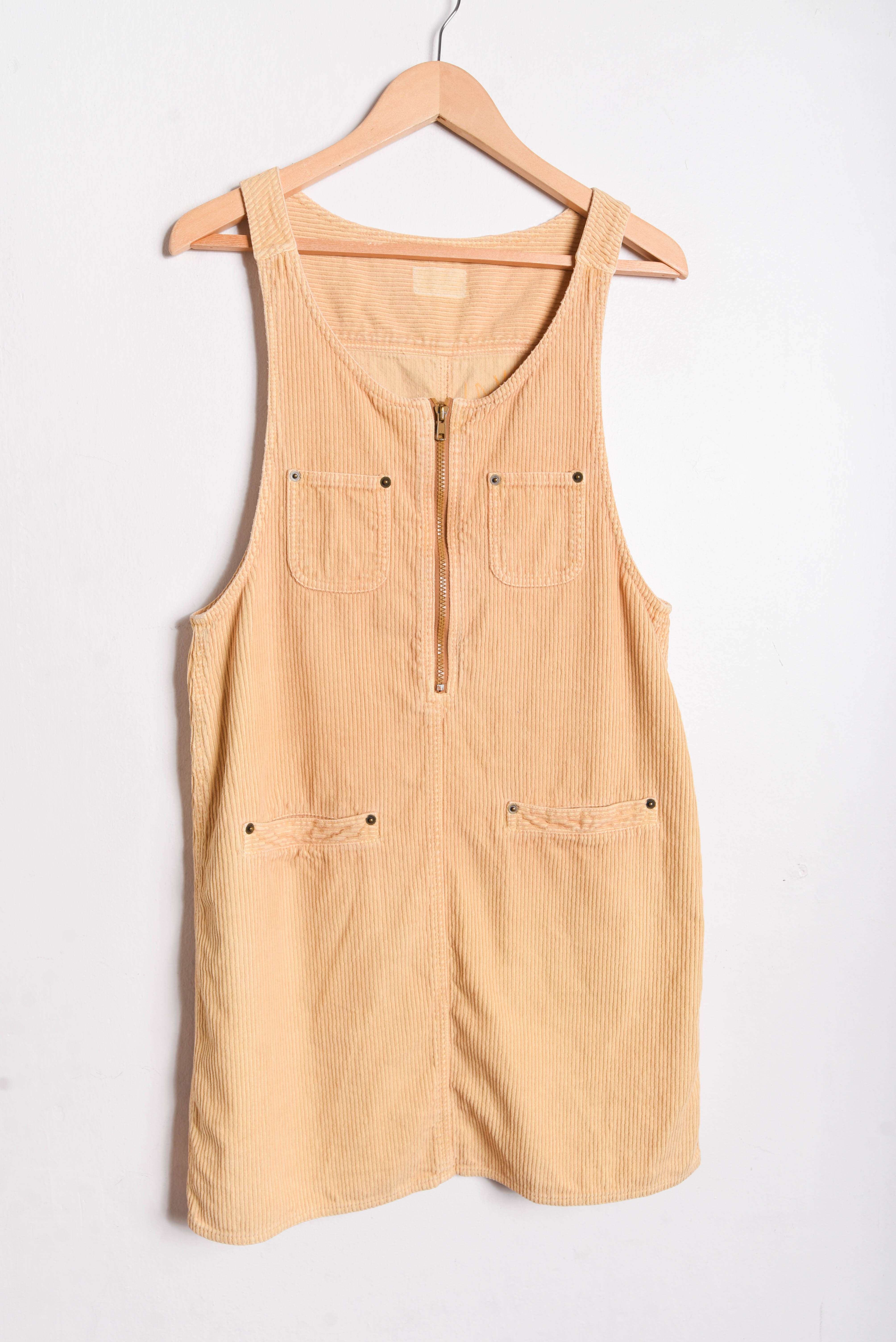 Jumper cotelé amarillo 90s