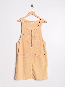 Jumper cotelé amarillo 90s