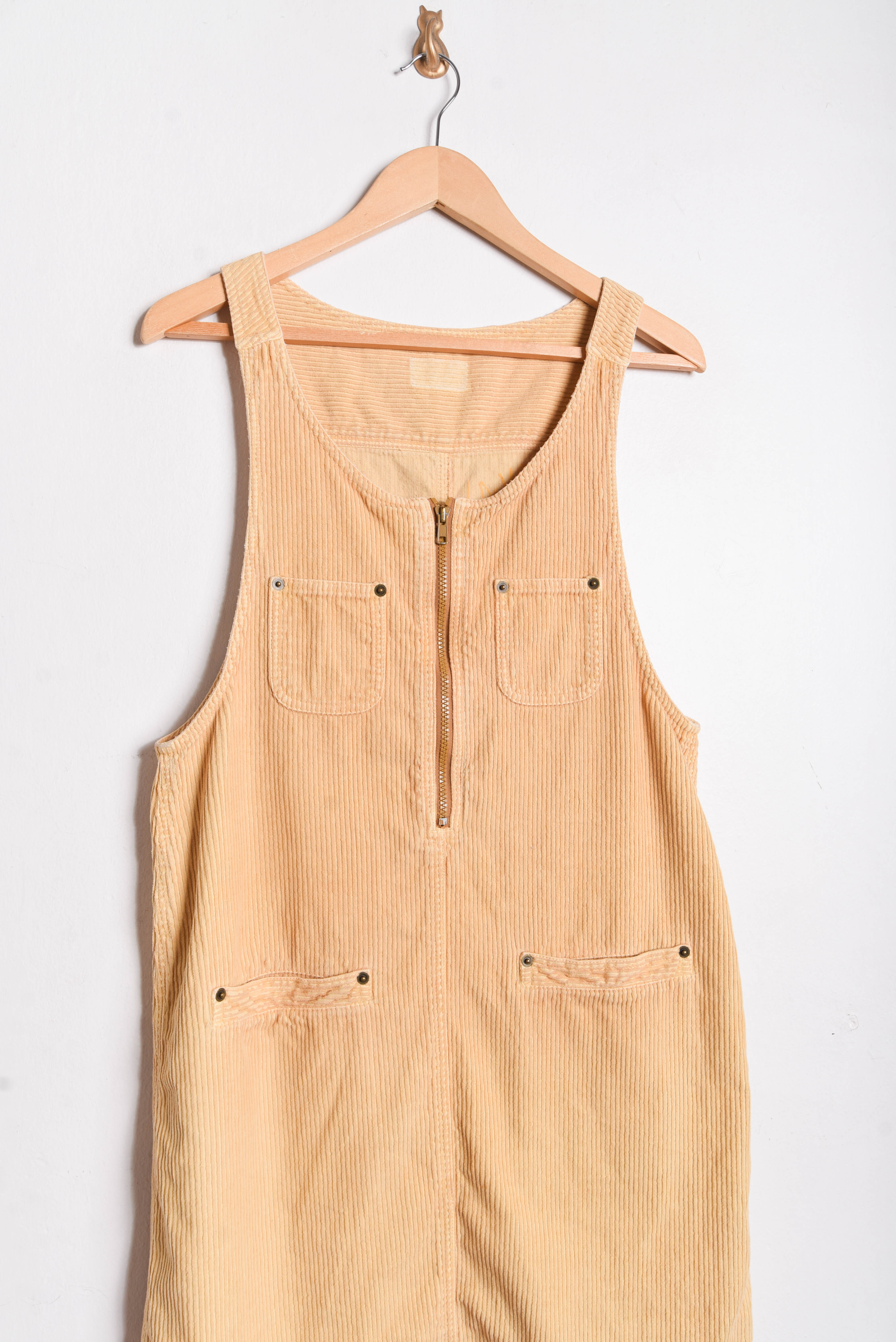 Jumper cotelé amarillo 90s
