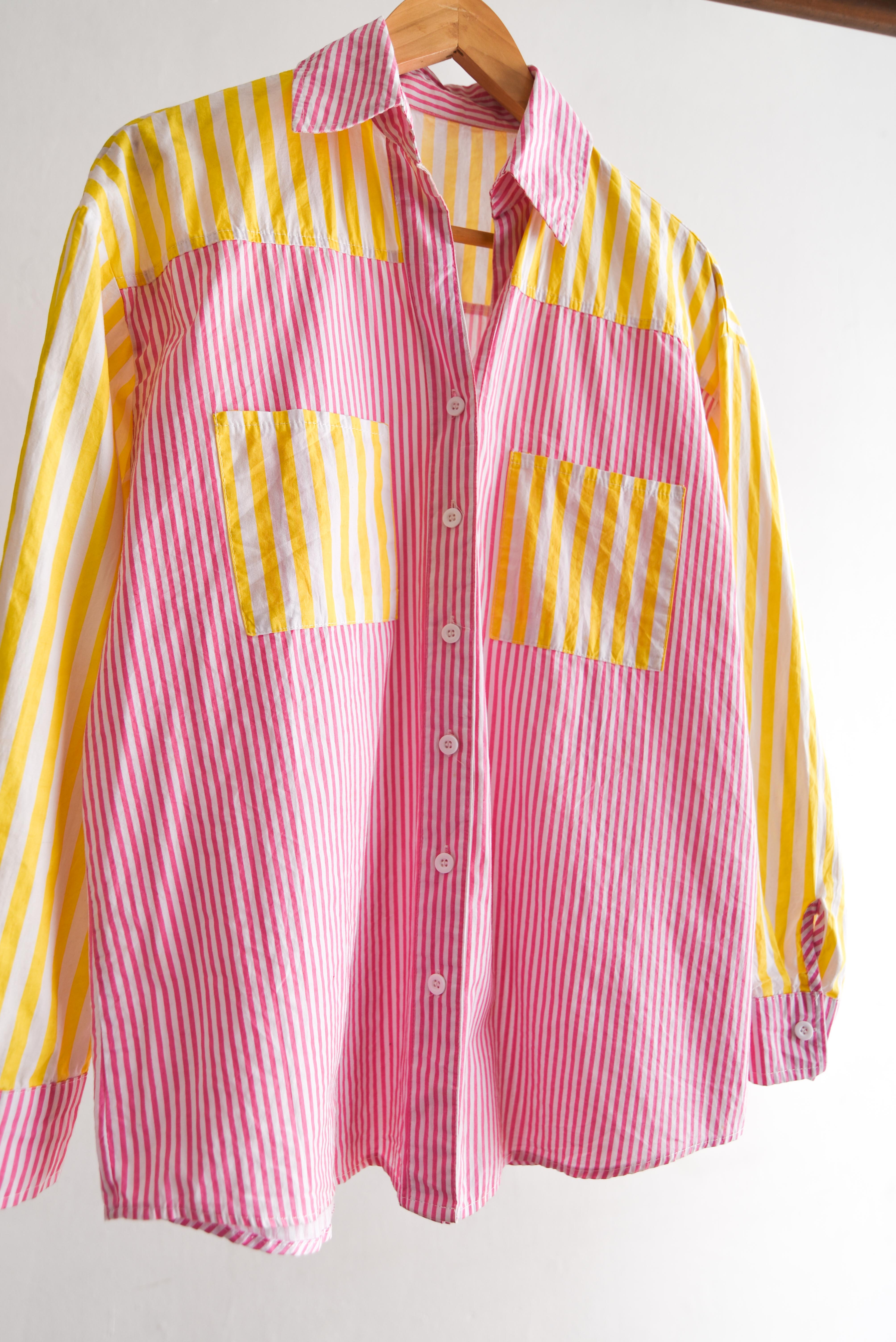 Camisa rayada candy stripes