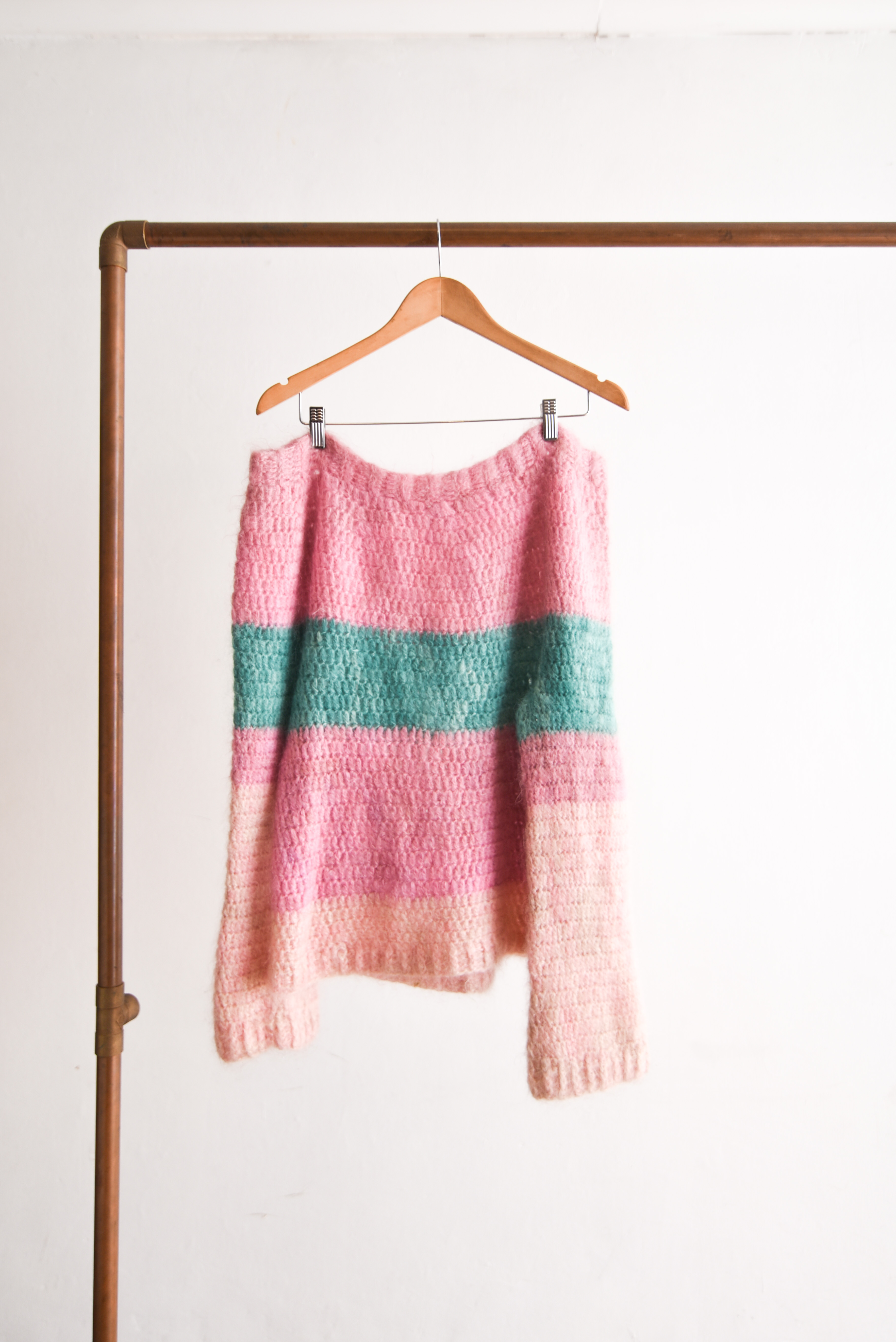 Chaleco pastel off shoulders