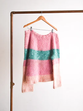 Chaleco pastel off shoulders