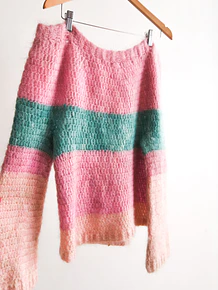 Chaleco pastel off shoulders