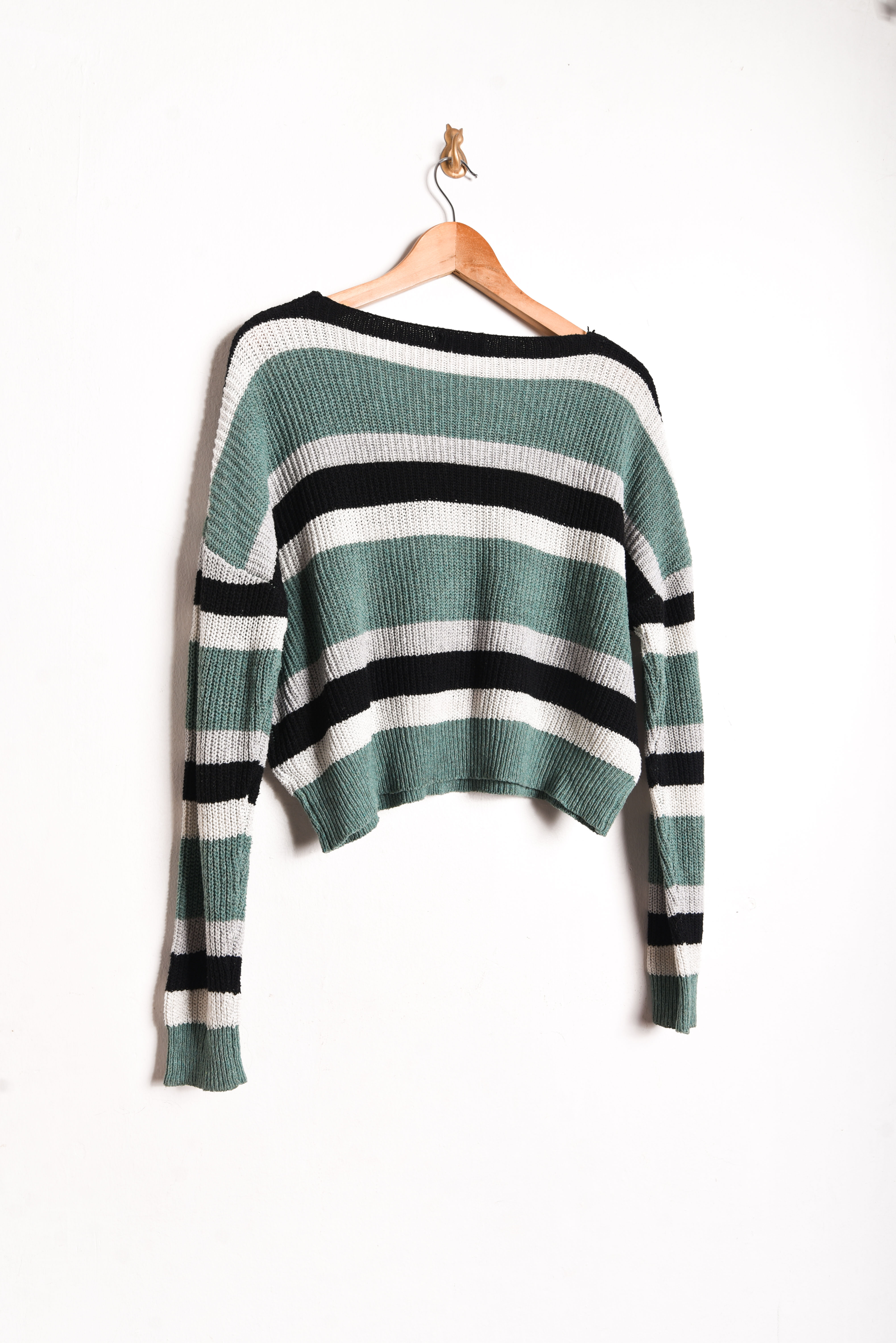 Chaleco green franjas