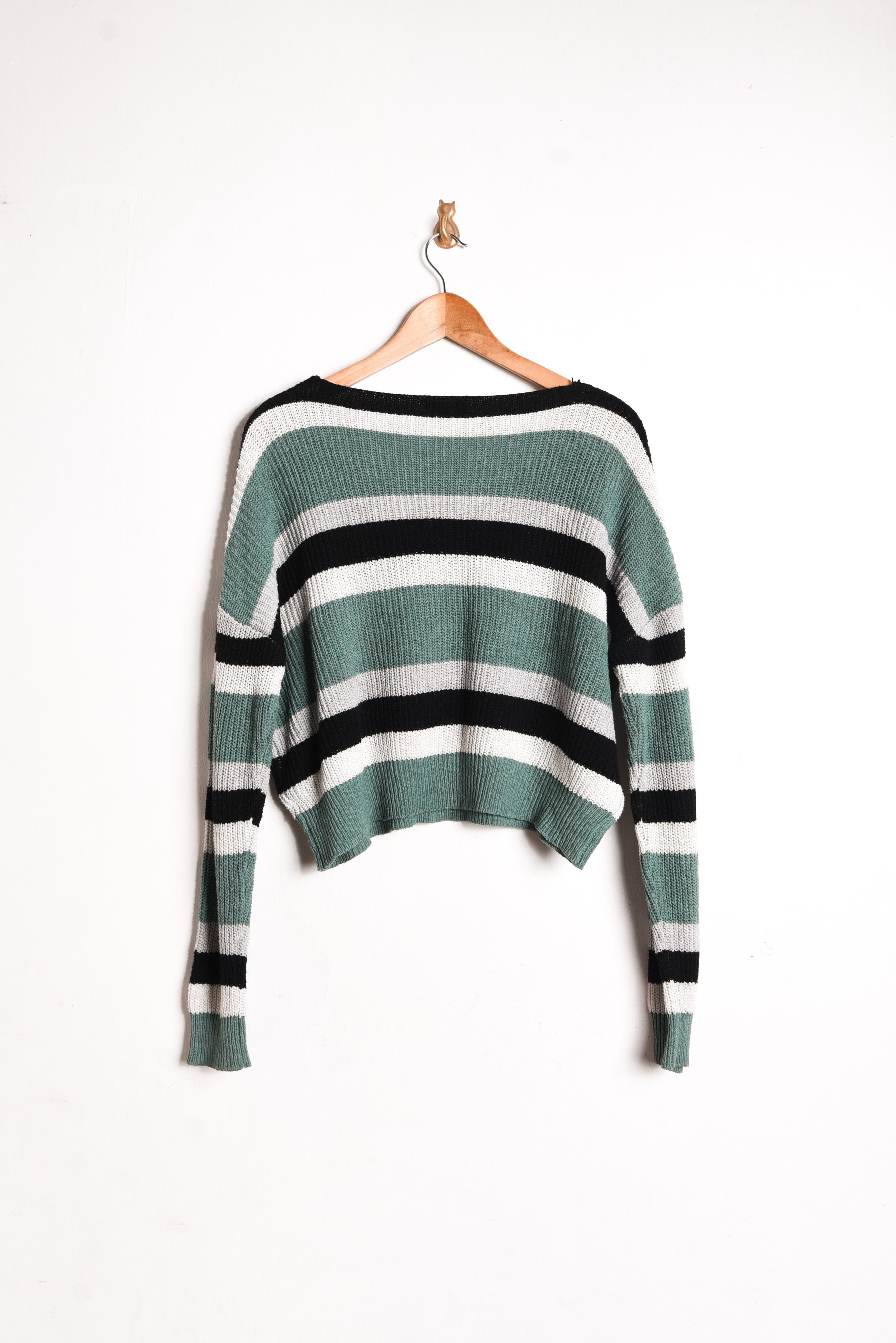 Chaleco green franjas