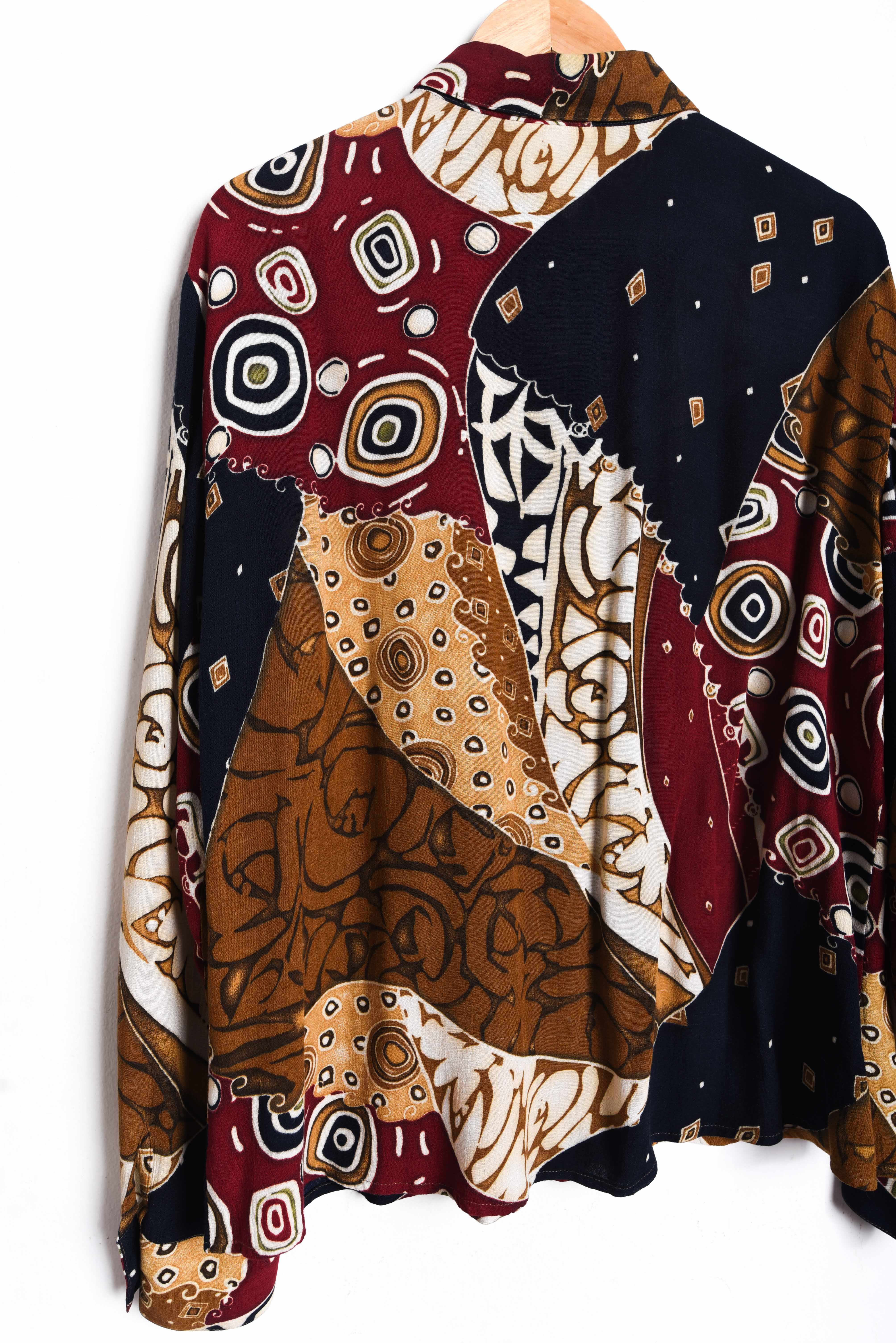 Blusa folky 90s made in Chile