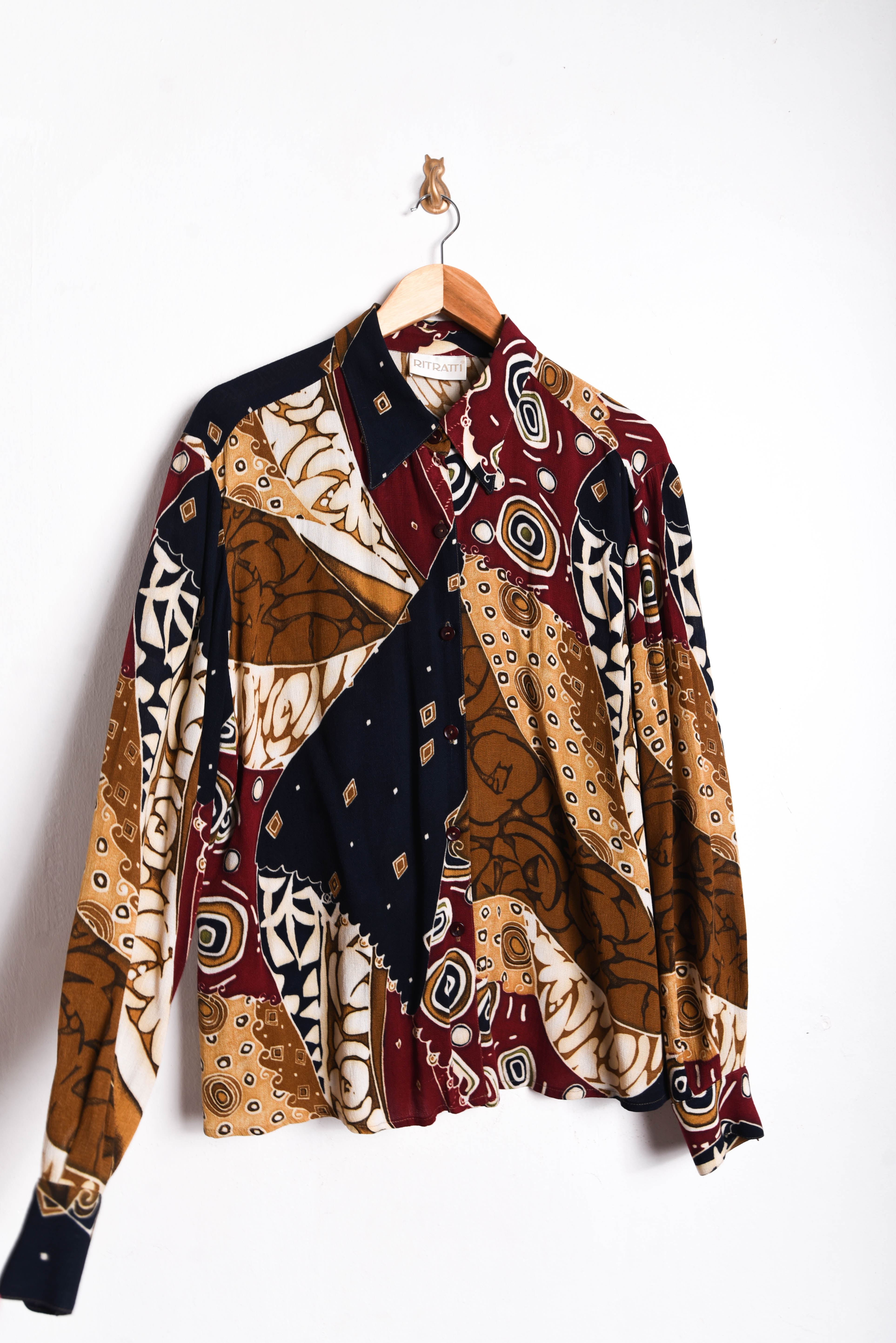 Blusa folky 90s made in Chile