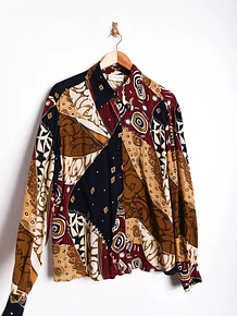 Blusa folky 90s made in Chile