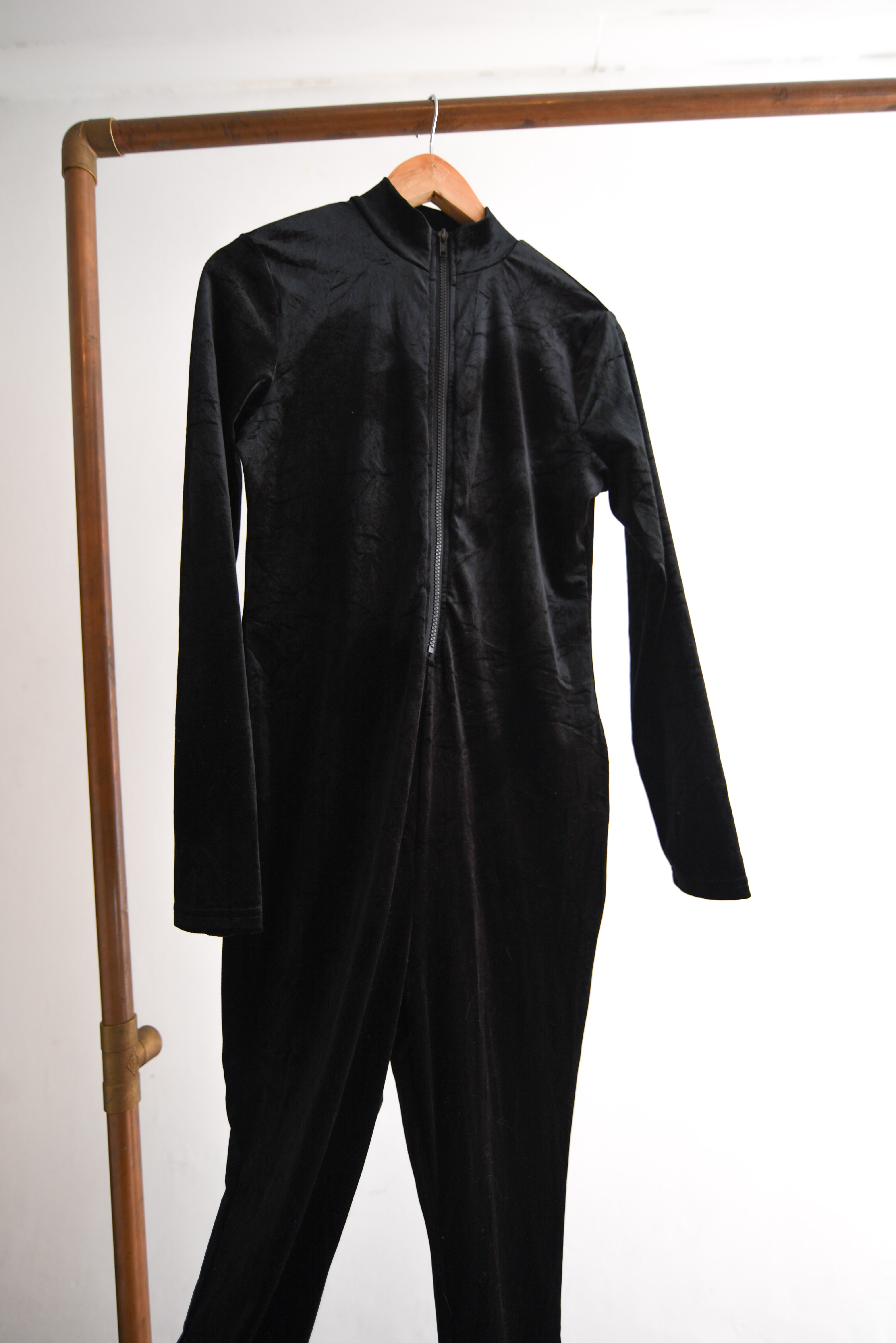 Enterito negro plush sporty