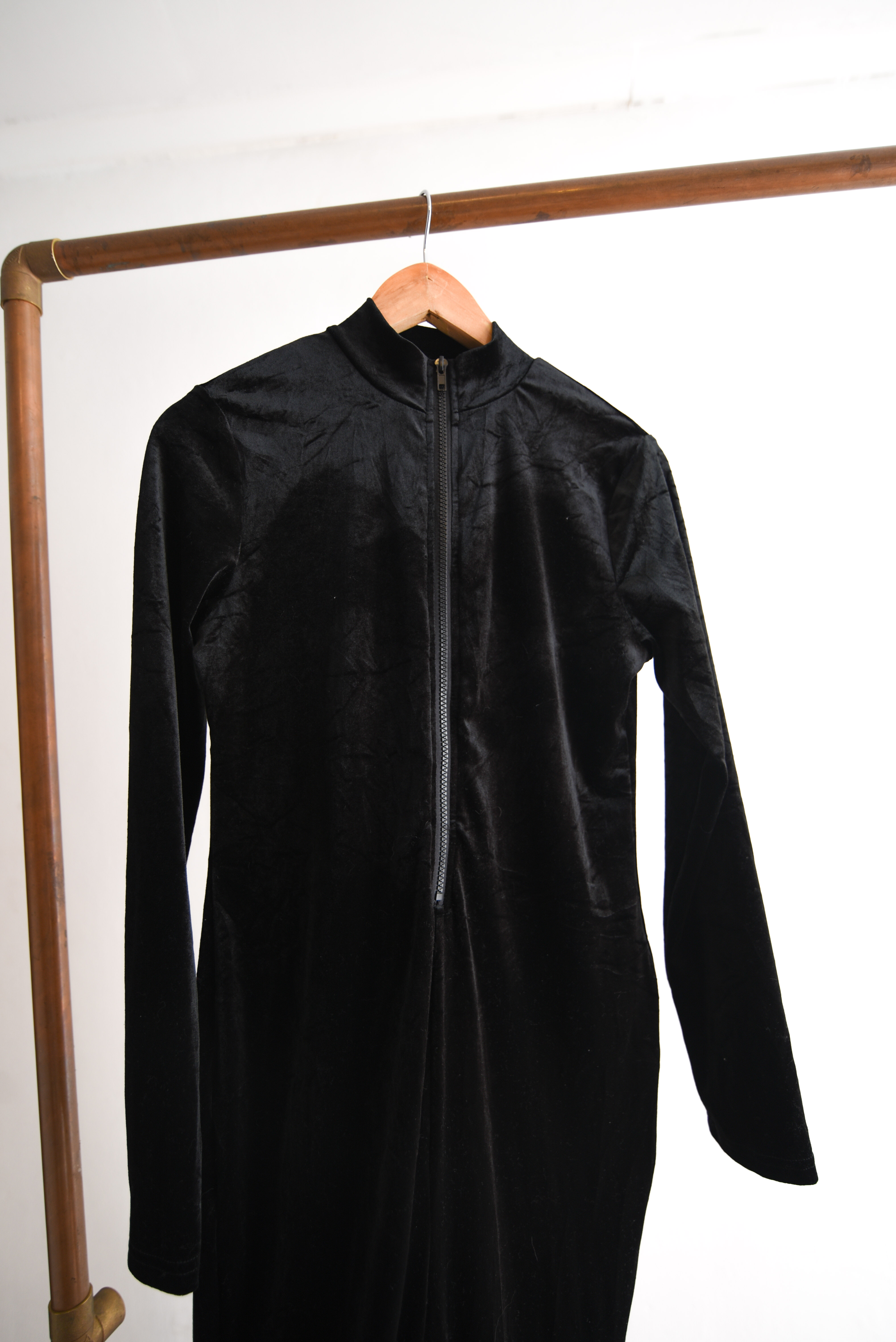 Enterito negro plush sporty