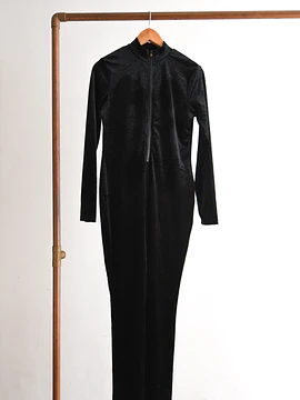 Enterito negro plush sporty