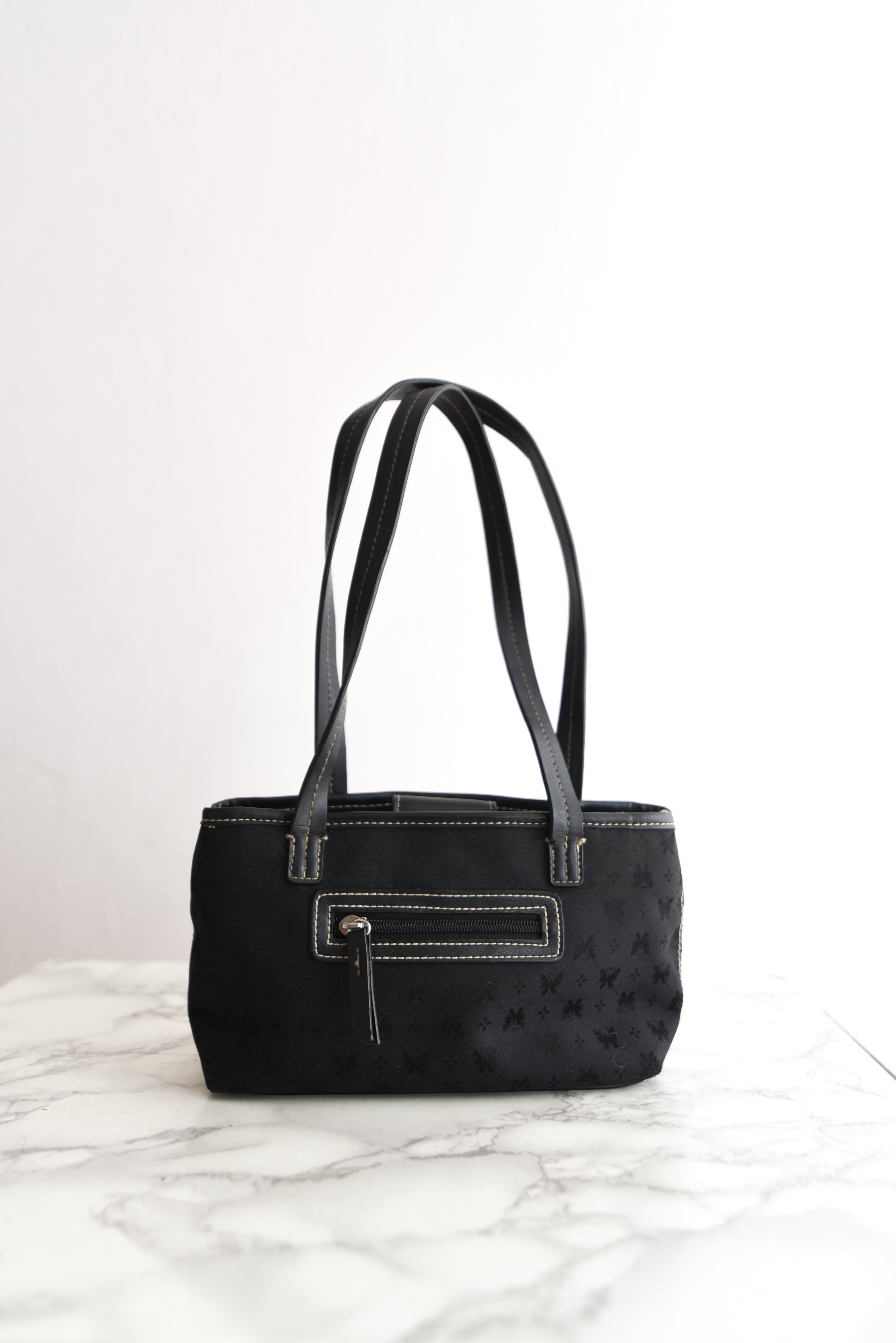Mini cartera negra 90s
