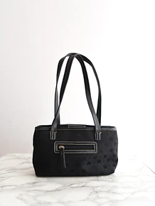 Mini cartera negra 90s