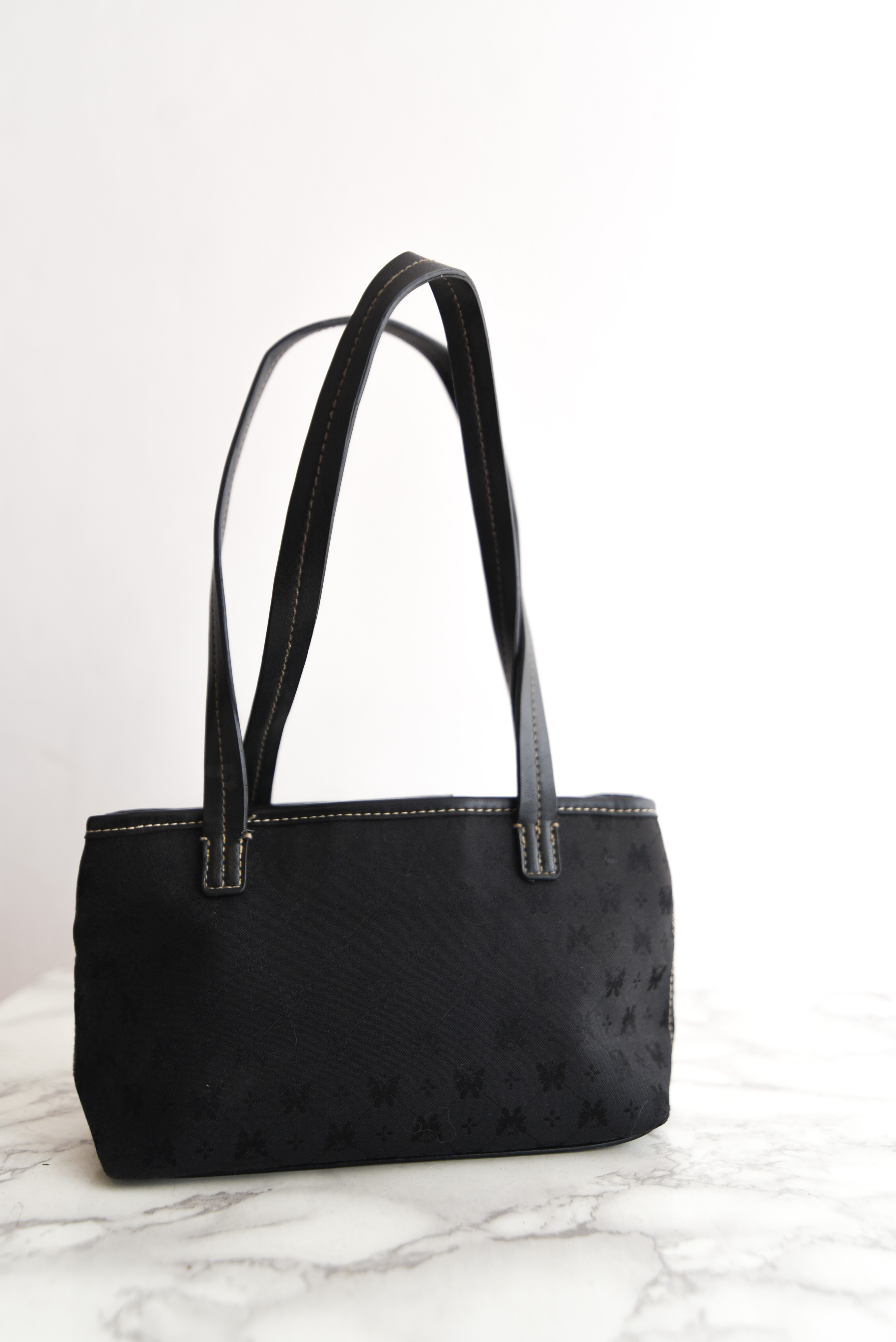 Mini cartera negra 90s