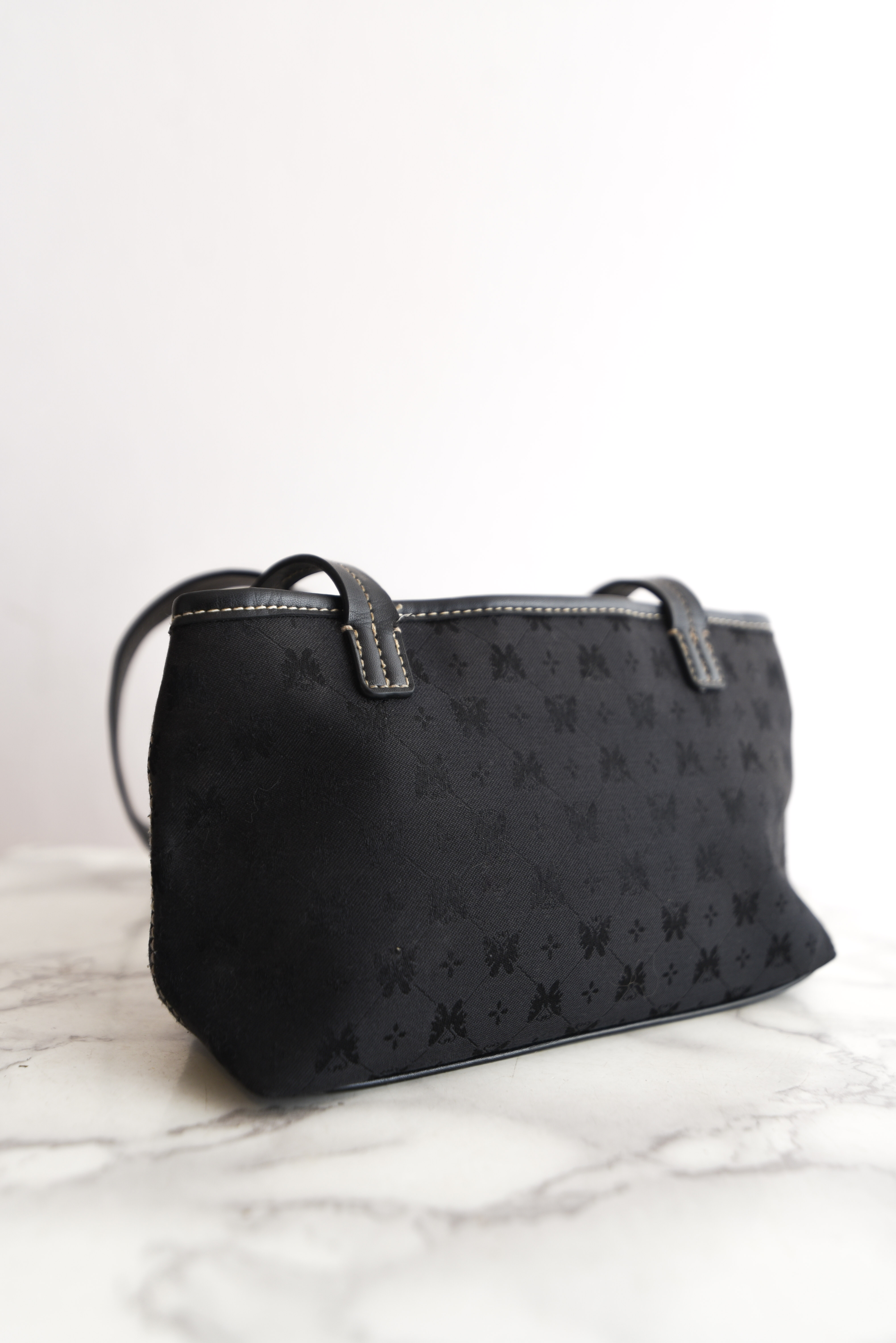 Mini cartera negra 90s