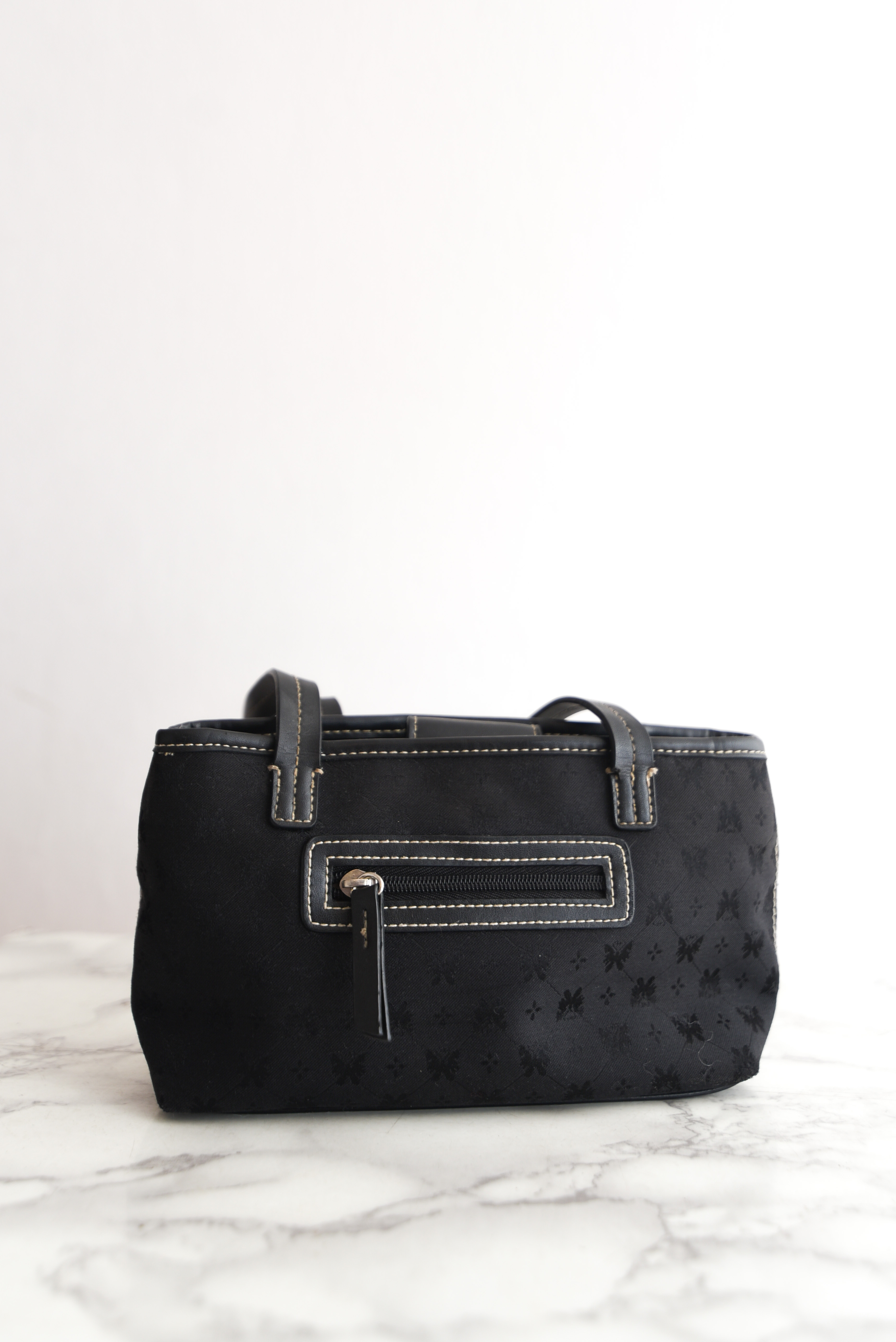 Mini cartera negra 90s