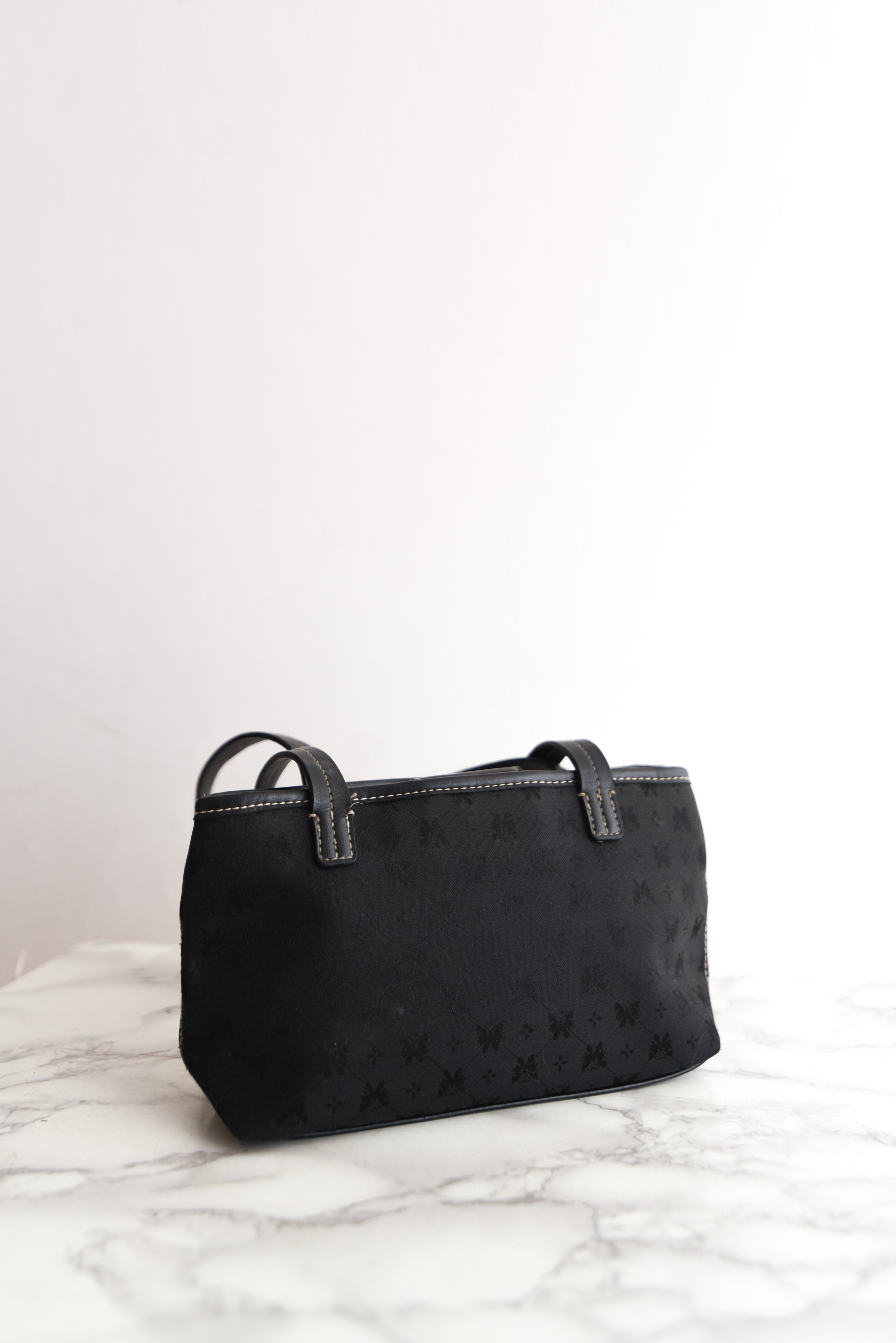 Mini cartera negra 90s