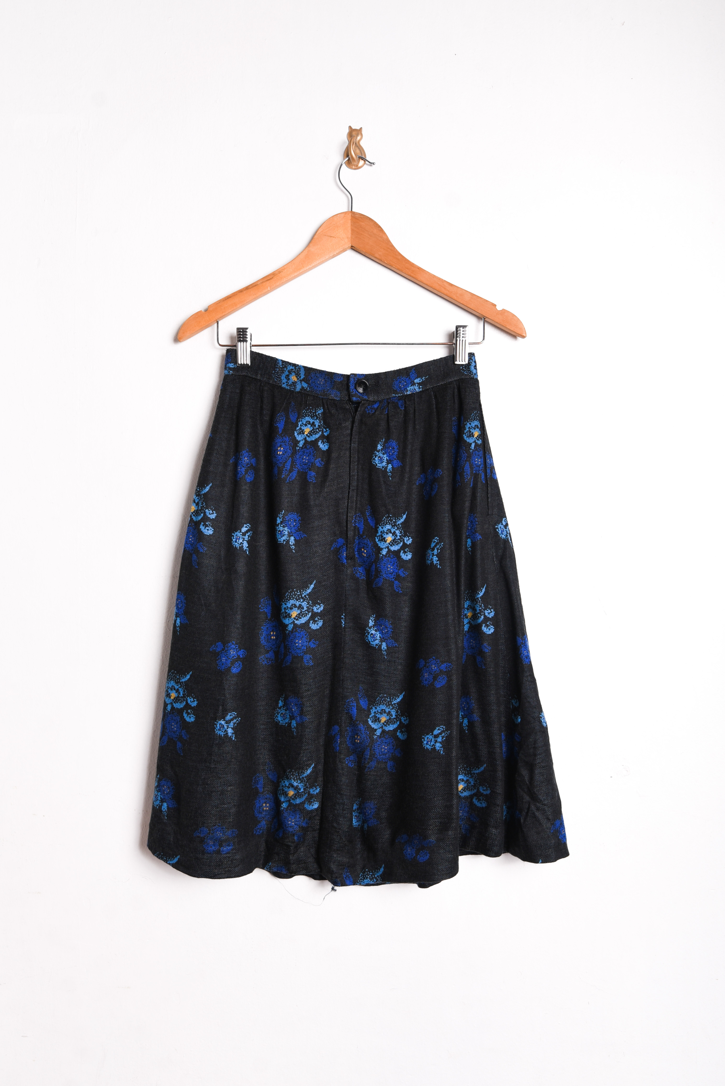 Falda floral vintage Japan