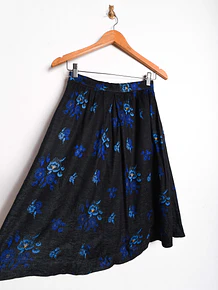 Falda floral vintage Japan