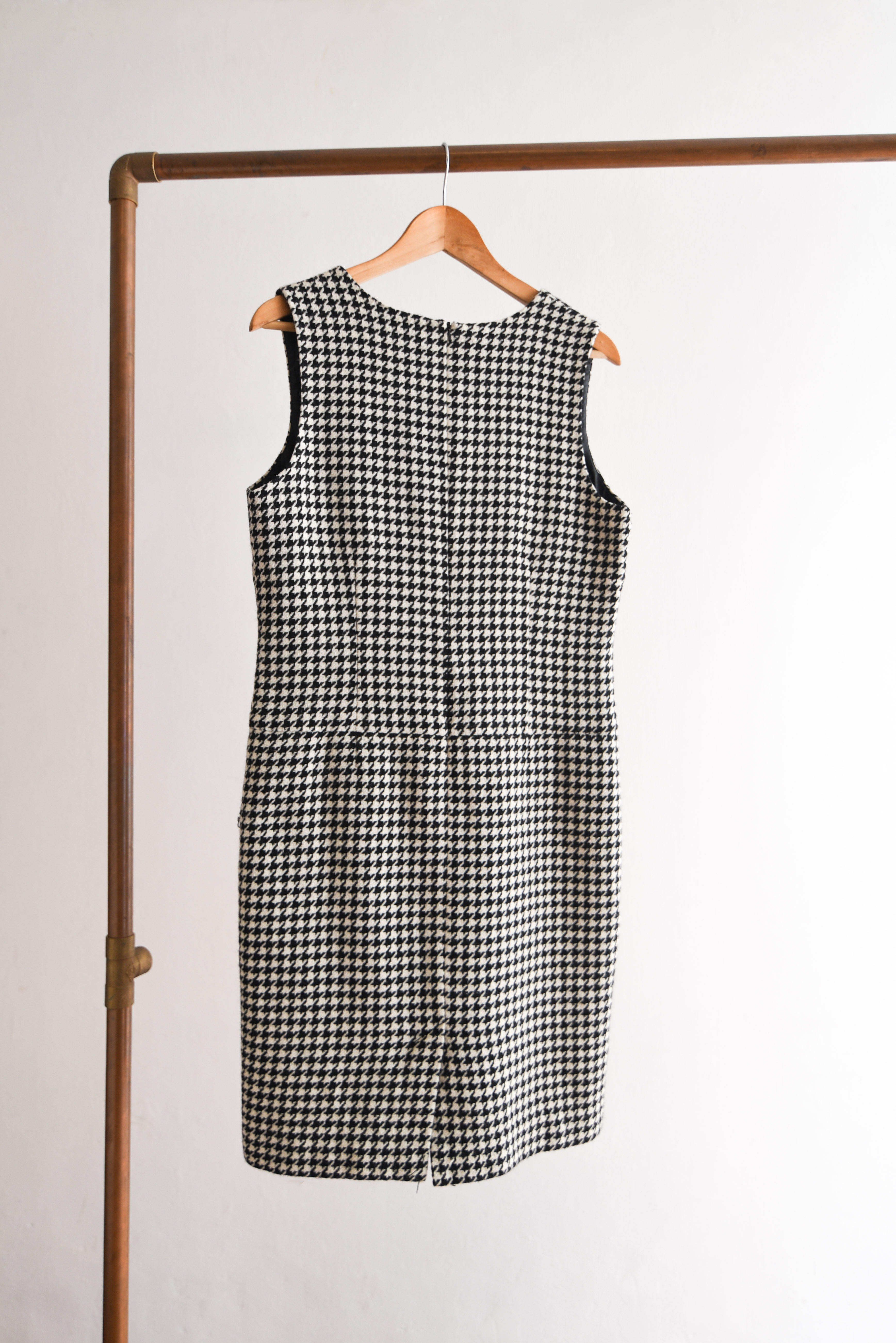Vestido pata de gallo 90s